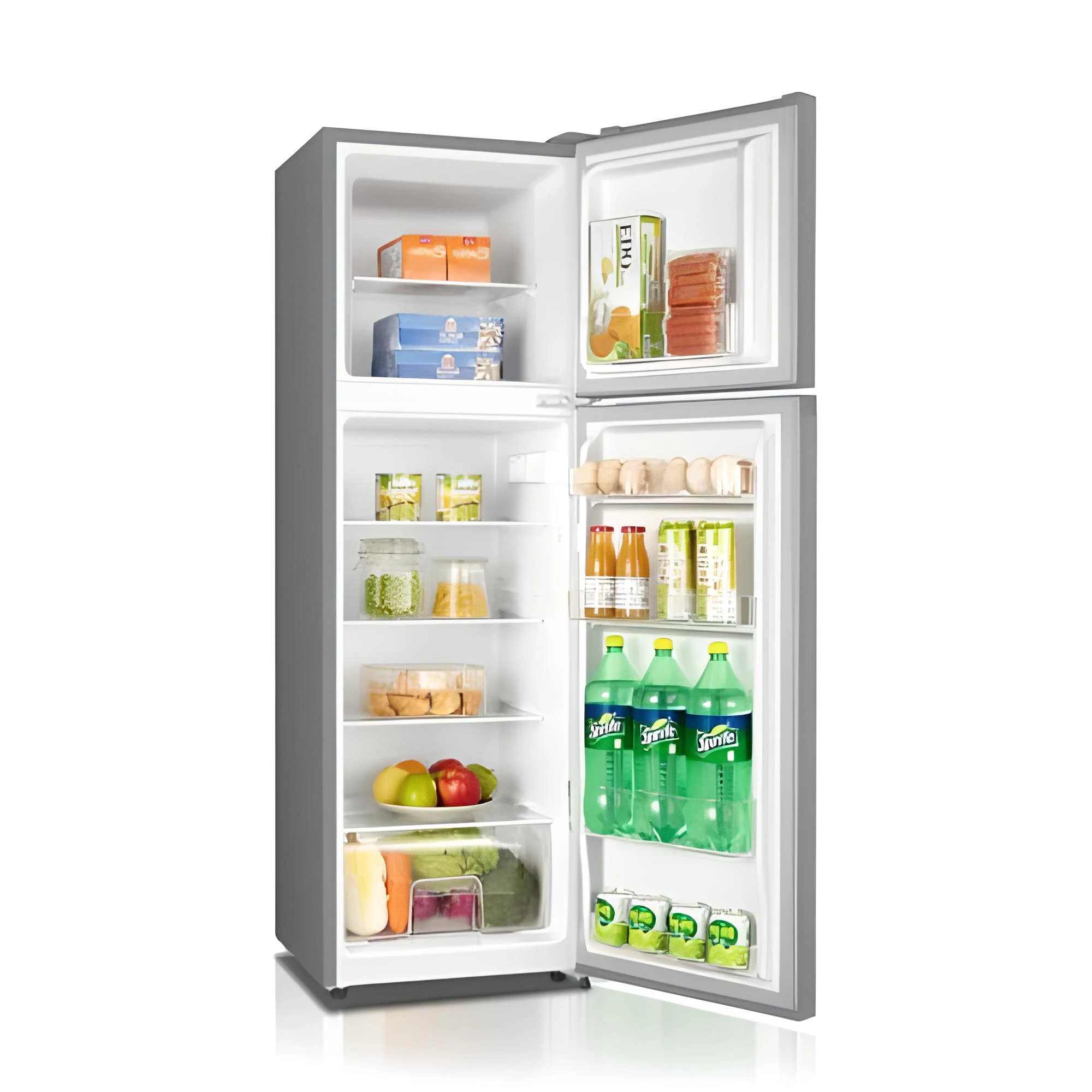 Réfrigérateur Hisense 2portes 156litres gris RD22DR4SA