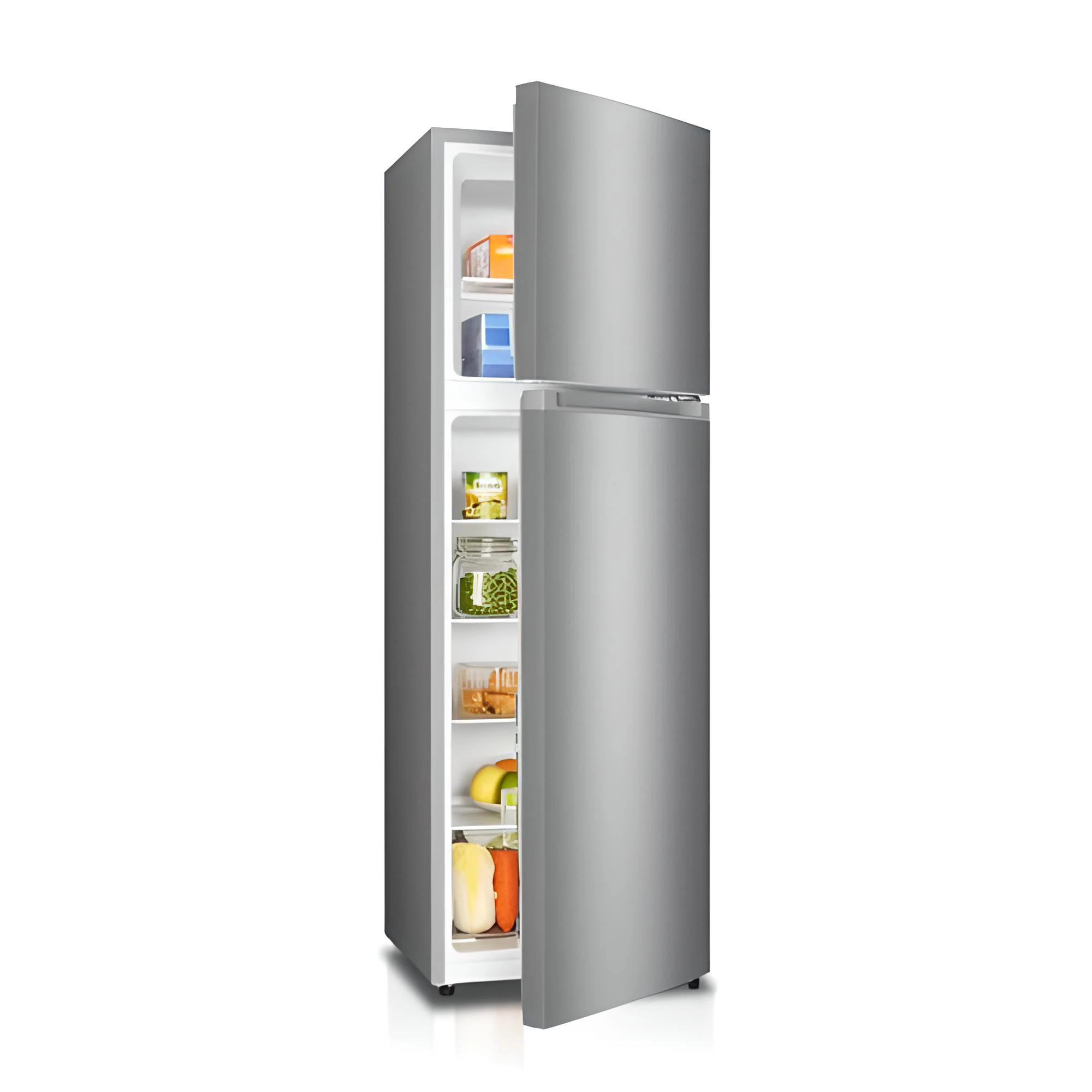 Réfrigérateur Hisense 2portes 156litres gris RD22DR4SA