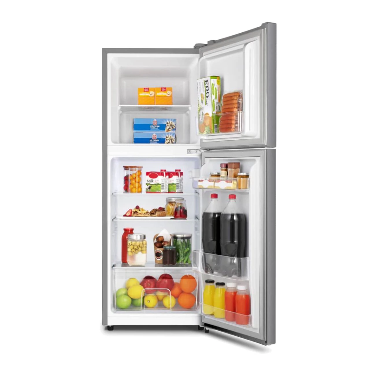 Réfrigérateur Hisense 2portes 132litres tm gris RD17DR4SA