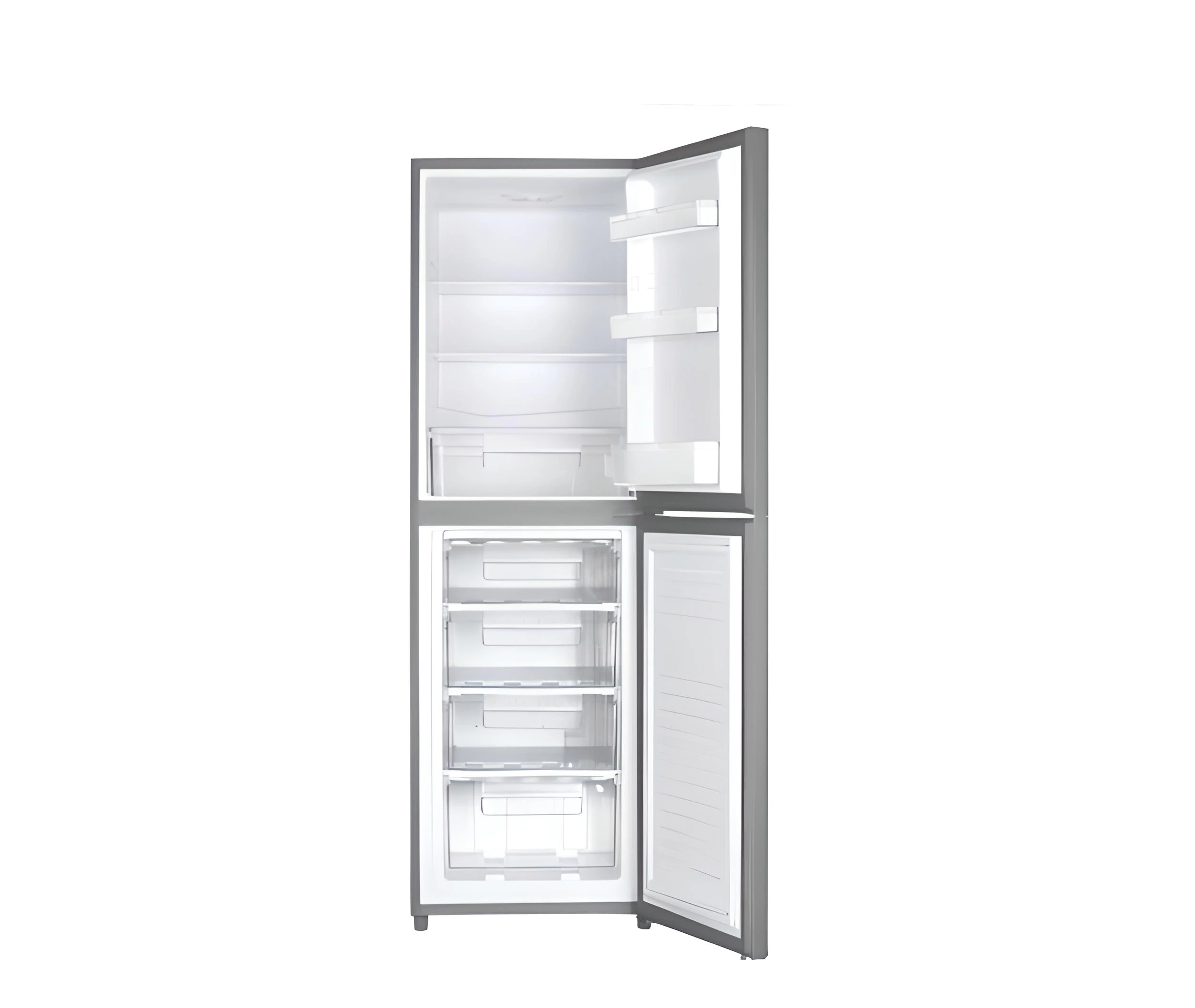 Réfrigérateur Elactron combiné 4tiroirs inox EL103CBDI