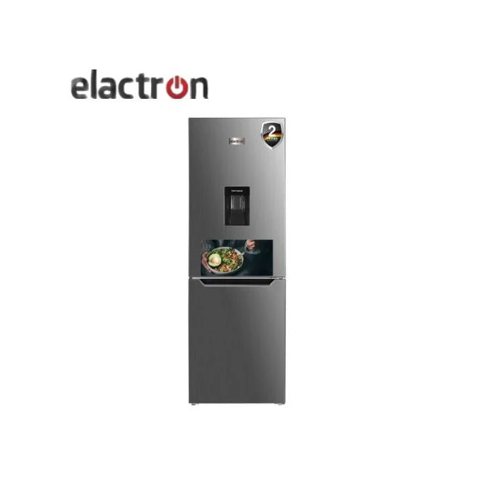 Réfrigérateur Elactron combiné 3tiroirs avec fontaine No Frost gris EL72CBNWDX
