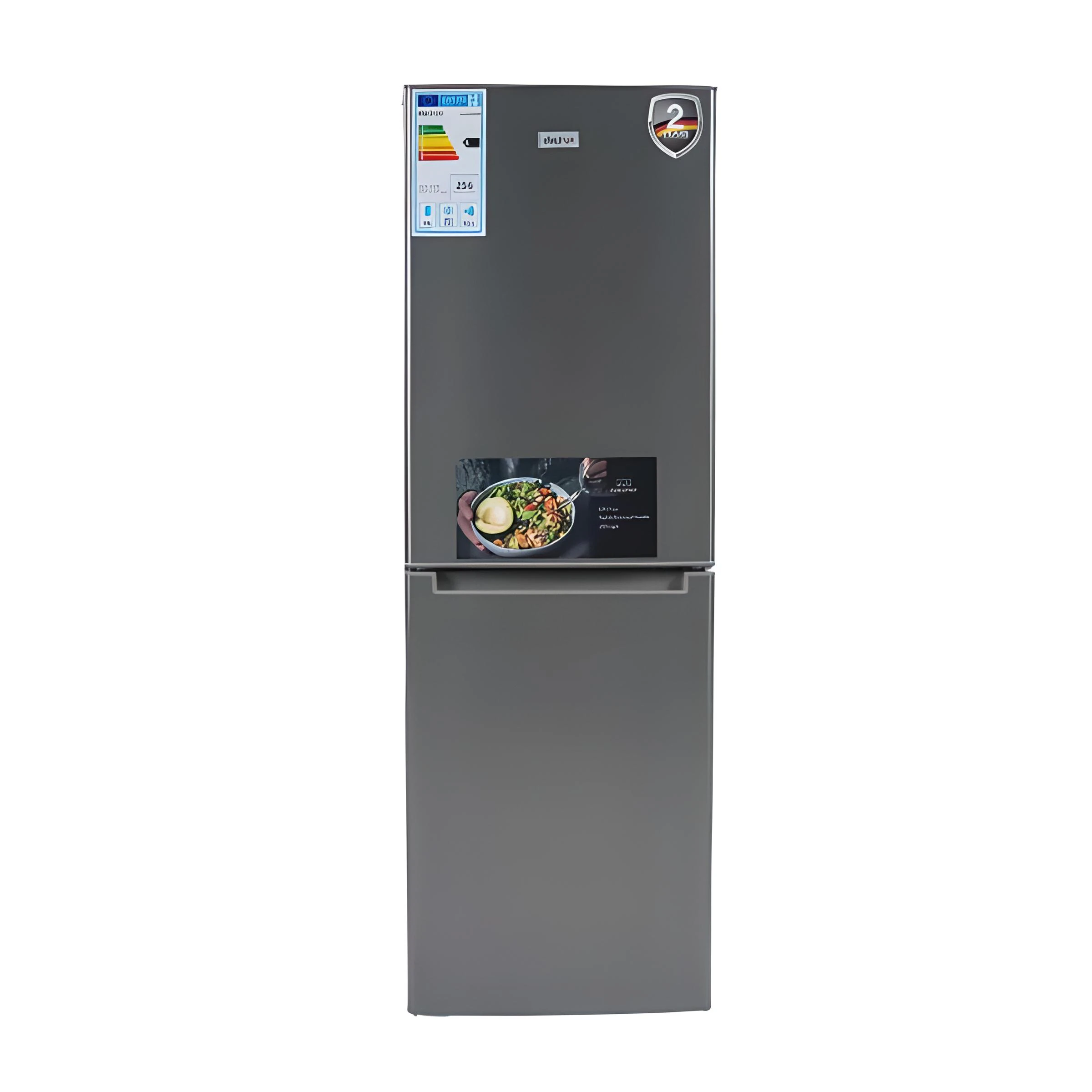 Réfrigérateur Elactron combiné 3tiroirs gris EL152CBDI
