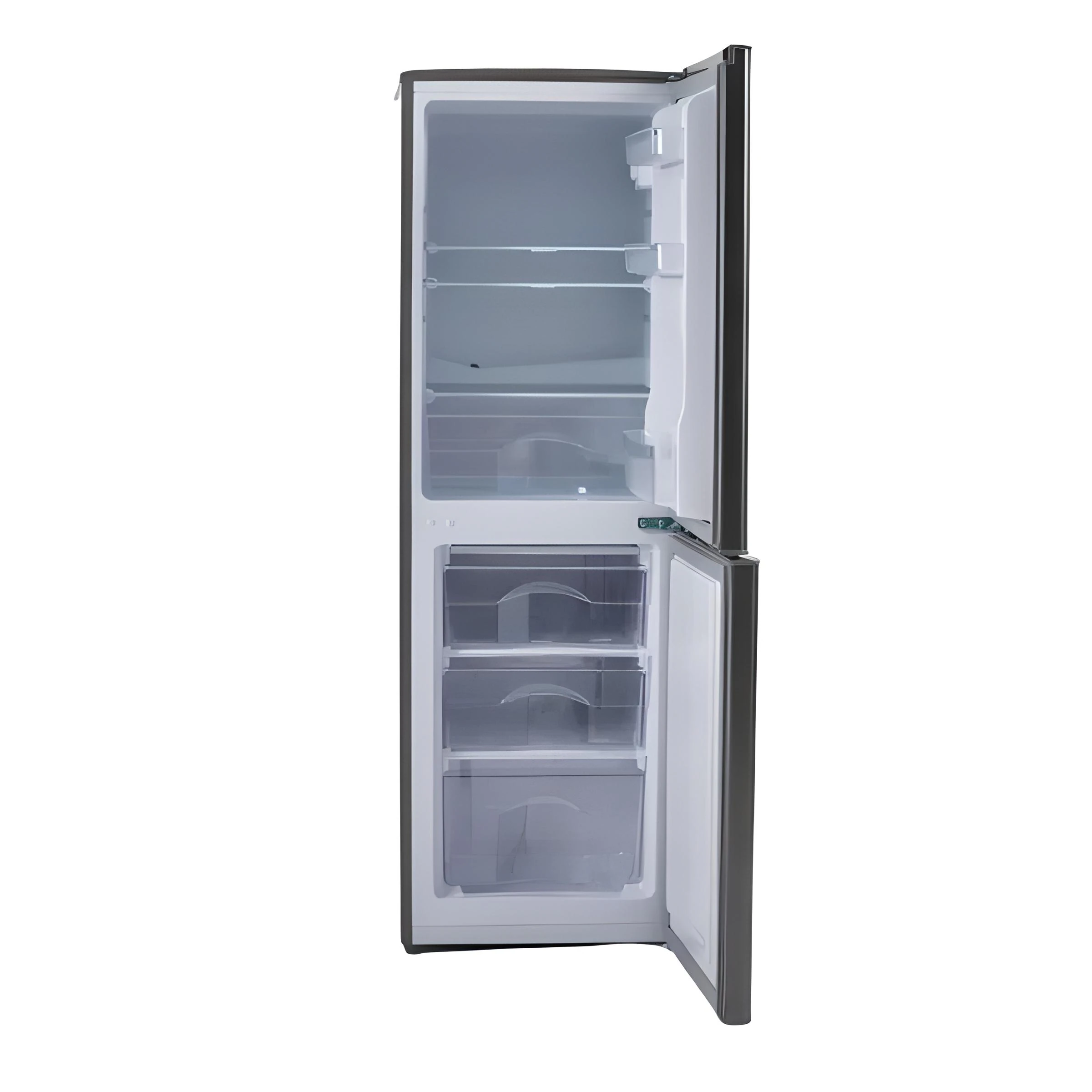Réfrigérateur Elactron combiné 3tiroirs gris EL152CBDI
