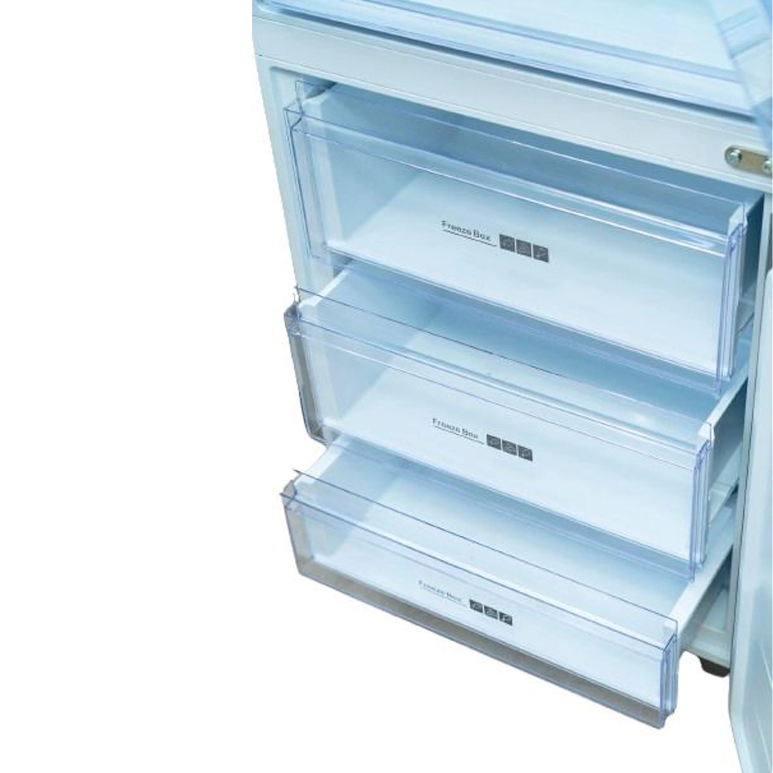 Réfrigérateur Elactron combiné 3tiroirs 417litres GM inverter gris EL66ETRF