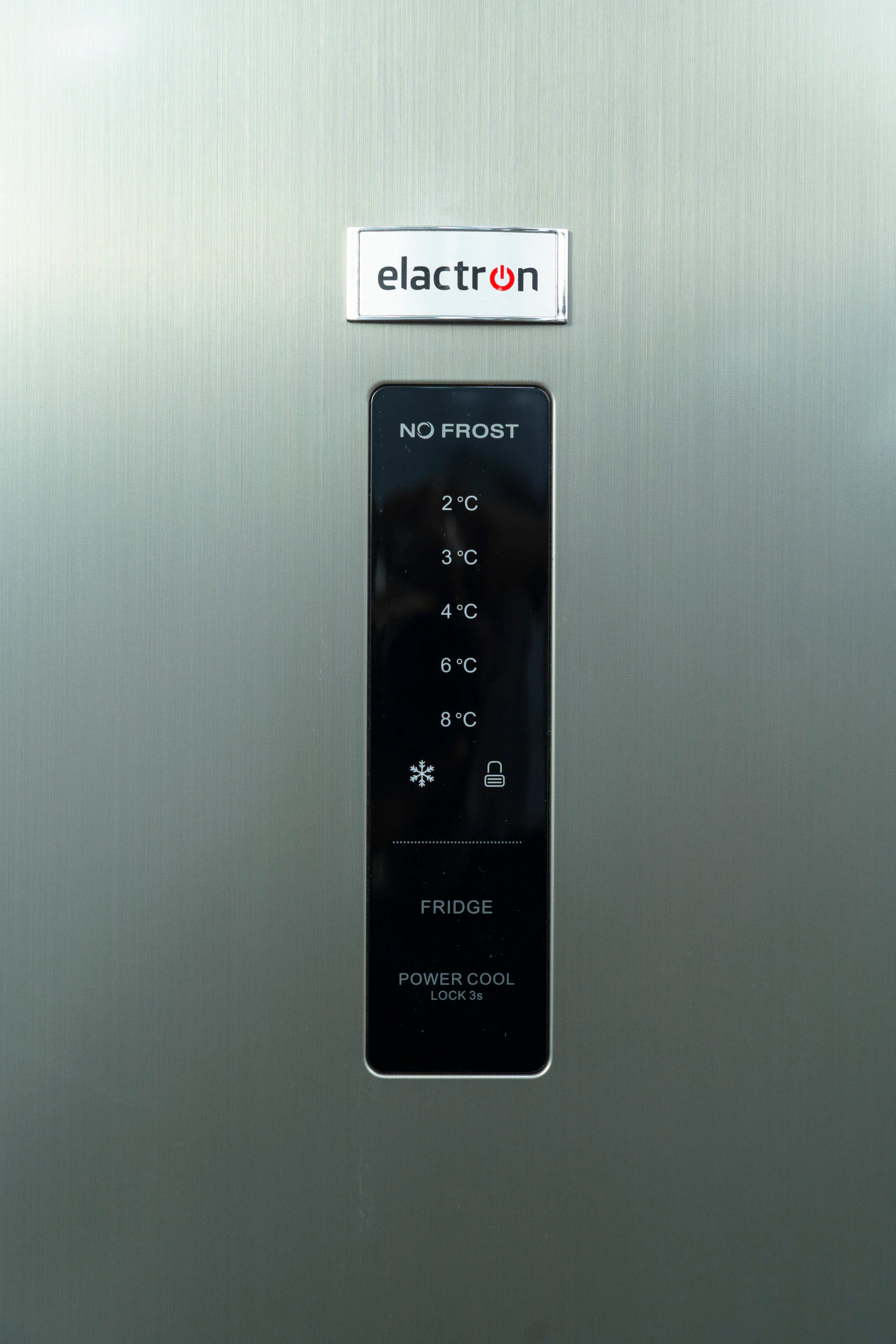Réfrigérateur Elactron 2portes No Frost avec fontaine gris EL66TMNX