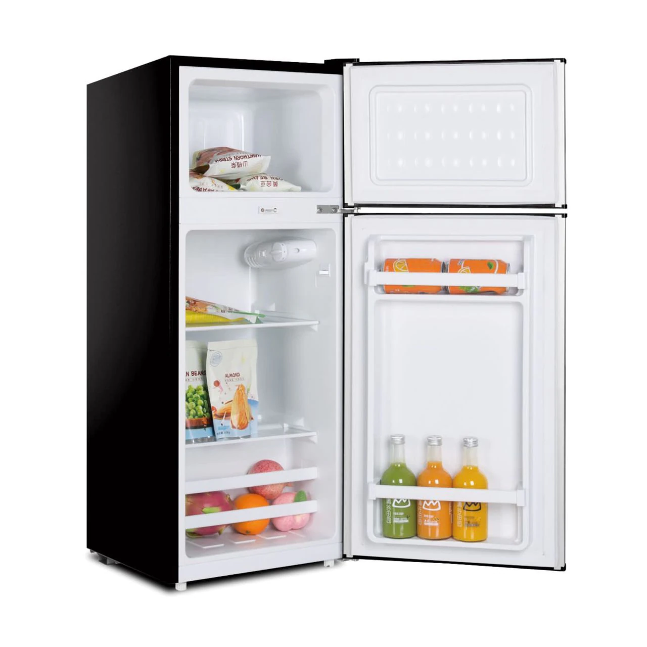 Réfrigérateur Deska bar 2portes noir gris TM110DK