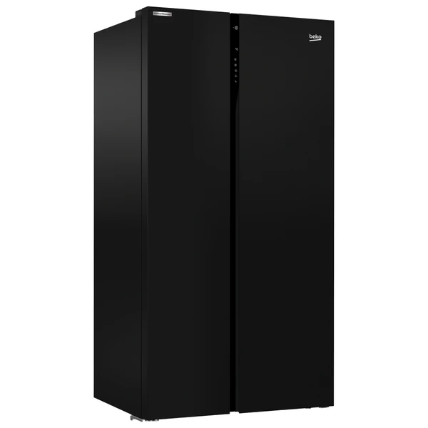 Réfrigérateur Beko side by side 2portes 640litres A++ noir GN164020GB