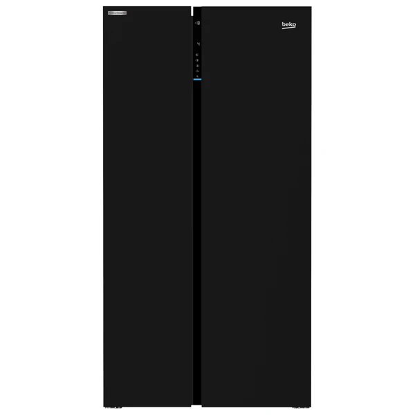 Réfrigérateur Beko side by side 2portes 640litres A++ noir GN164020GB