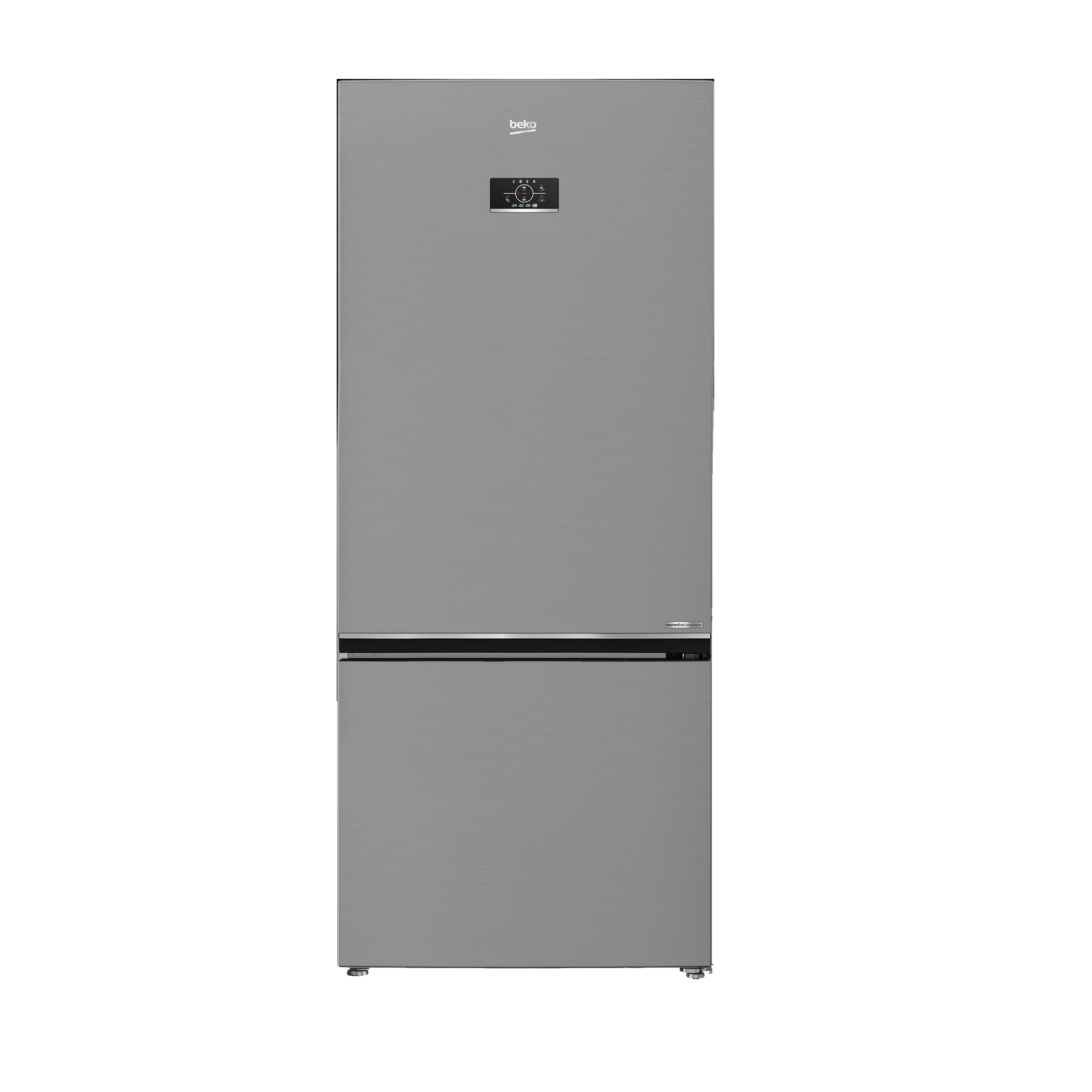 Réfrigérateur Beko combiné 3tiroirs 730litres inverter No Frost gris RCNE730E40