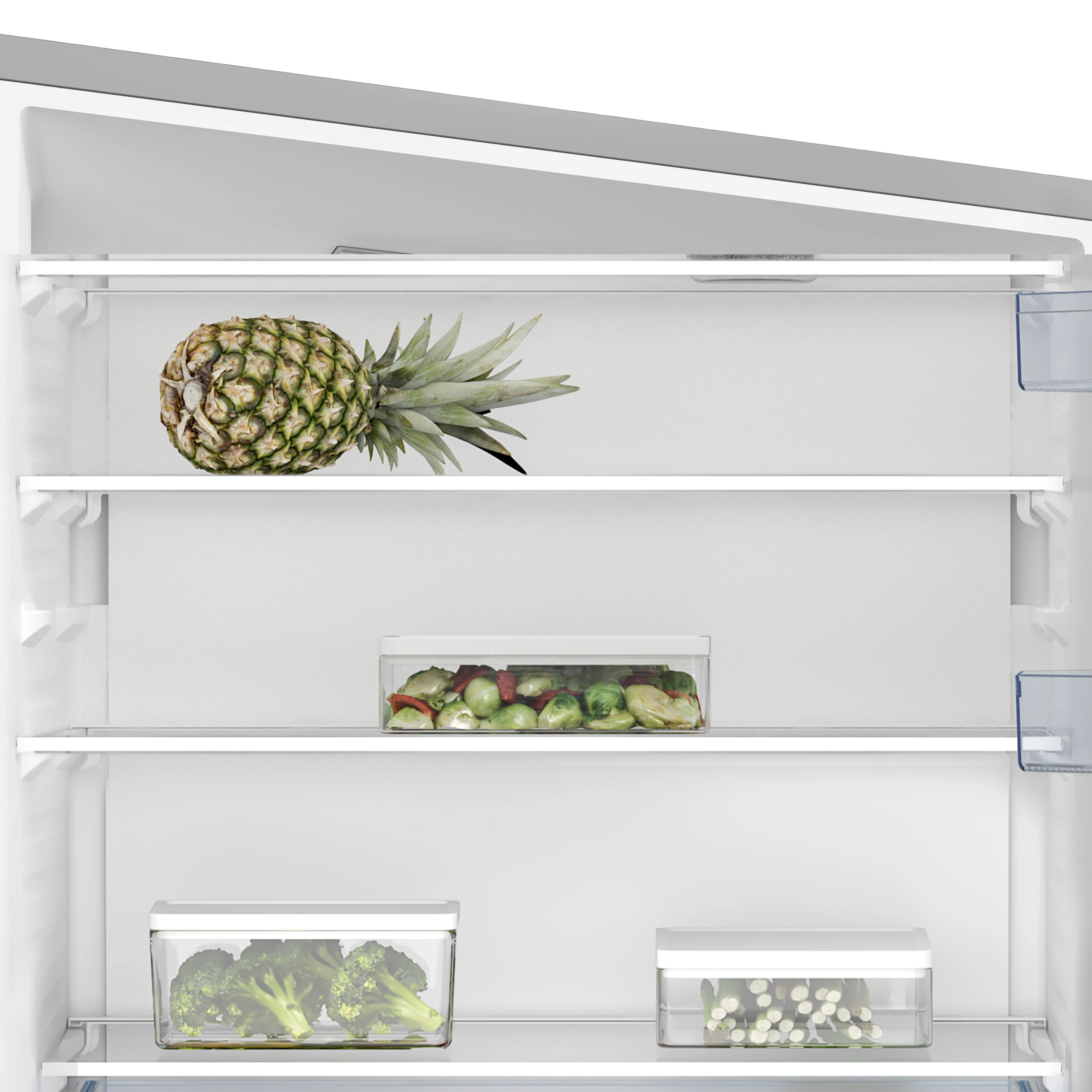 Réfrigérateur Beko combiné 3tiroirs 730litres inverter No Frost gris RCNE730E40