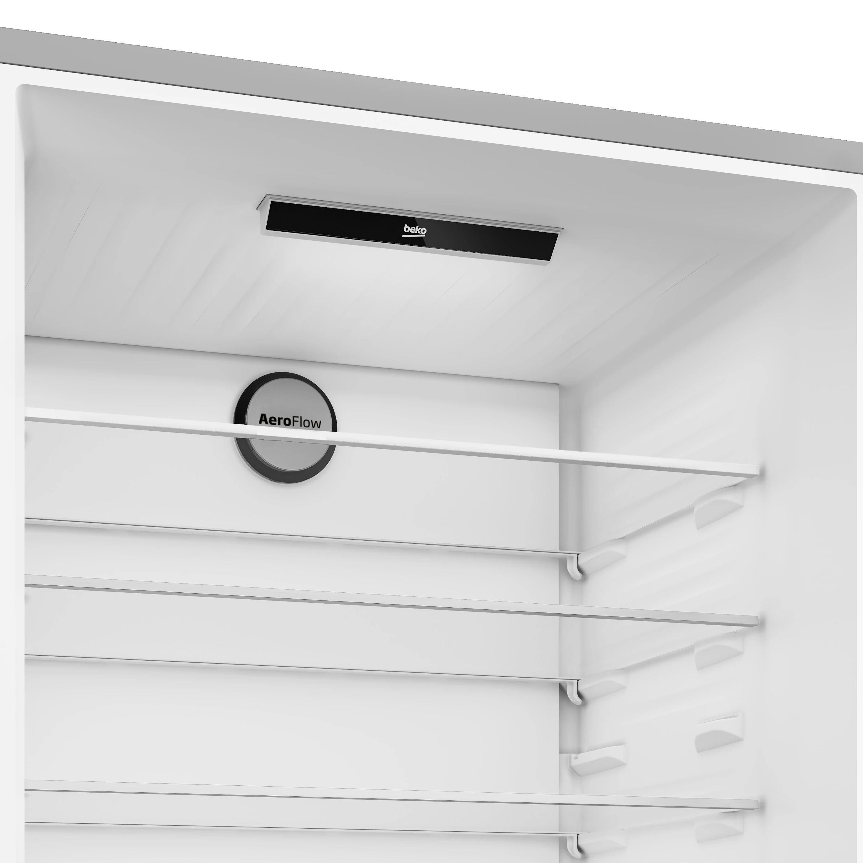 Réfrigérateur Beko combiné 2tiroirs 660litres inverter No Frost A++ gris B5RCNE66HXB