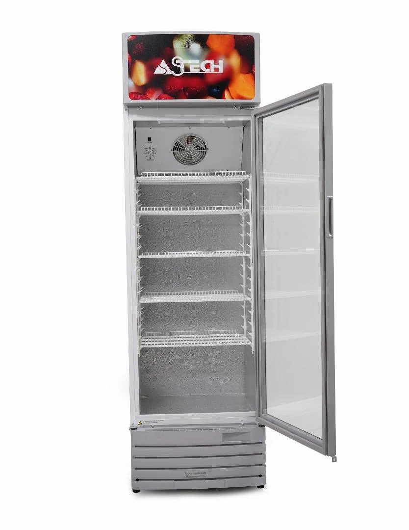 Réfrigérateur Astech 1porte vitrine 274litres FV274ACDC
