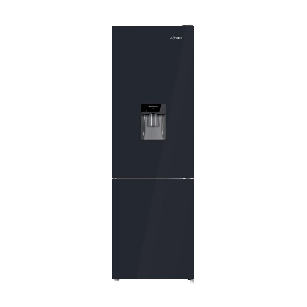 Réfrigérateur Astech combiné 3tiroirs verre avec fontaine FC318CMOG