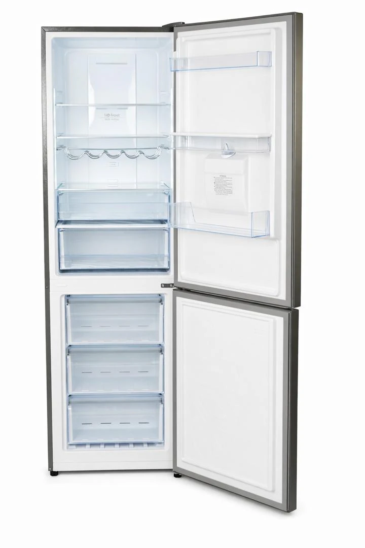 Réfrigérateur Astech combiné 3tiroirs 322litres No Frost avec fontaine gris FC378INOOG