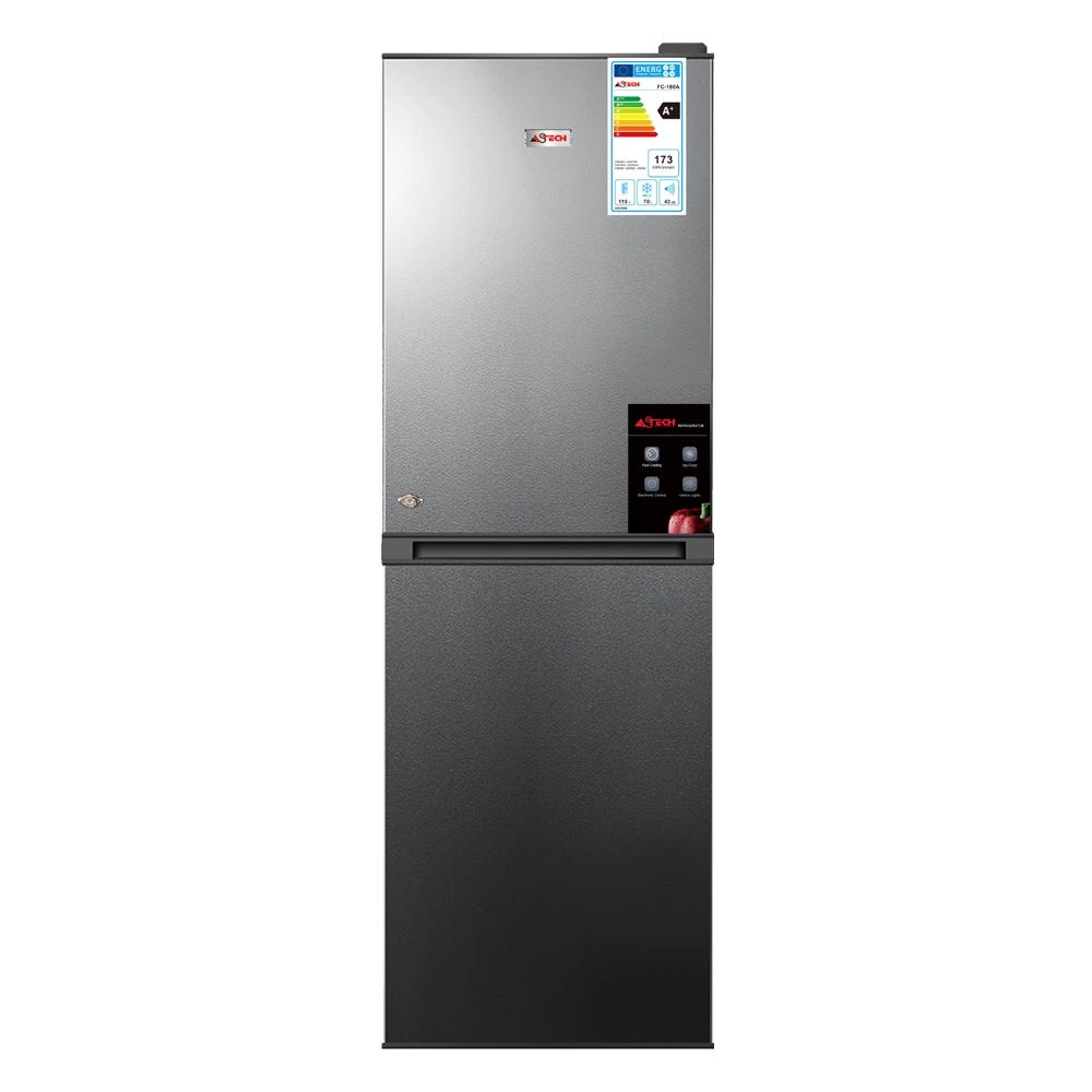 Réfrigérateur Astech combiné 3tiroirs gris FC180S