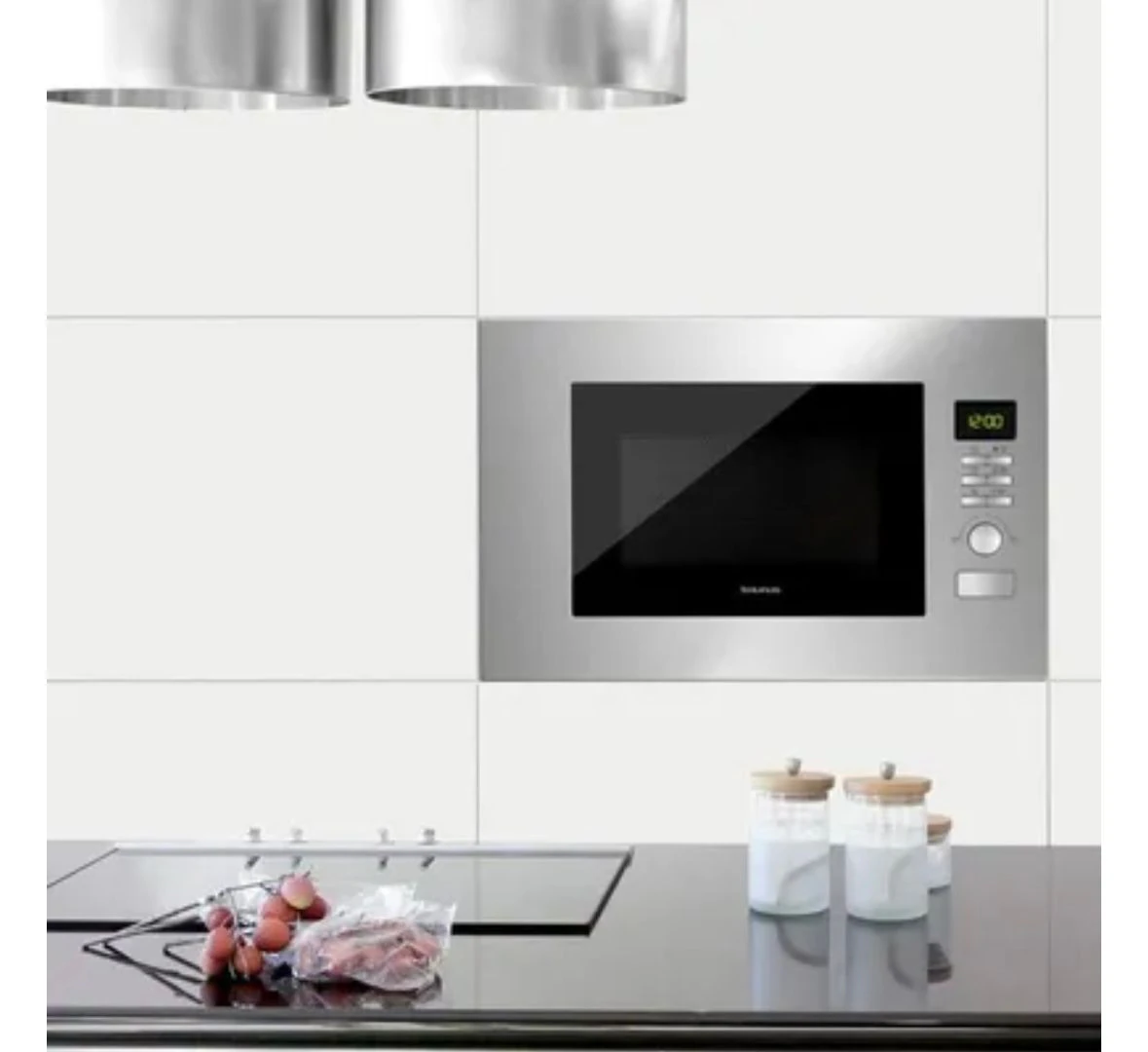 Micro onde Tecnolux encastrable 25litres inox MOS28TEC