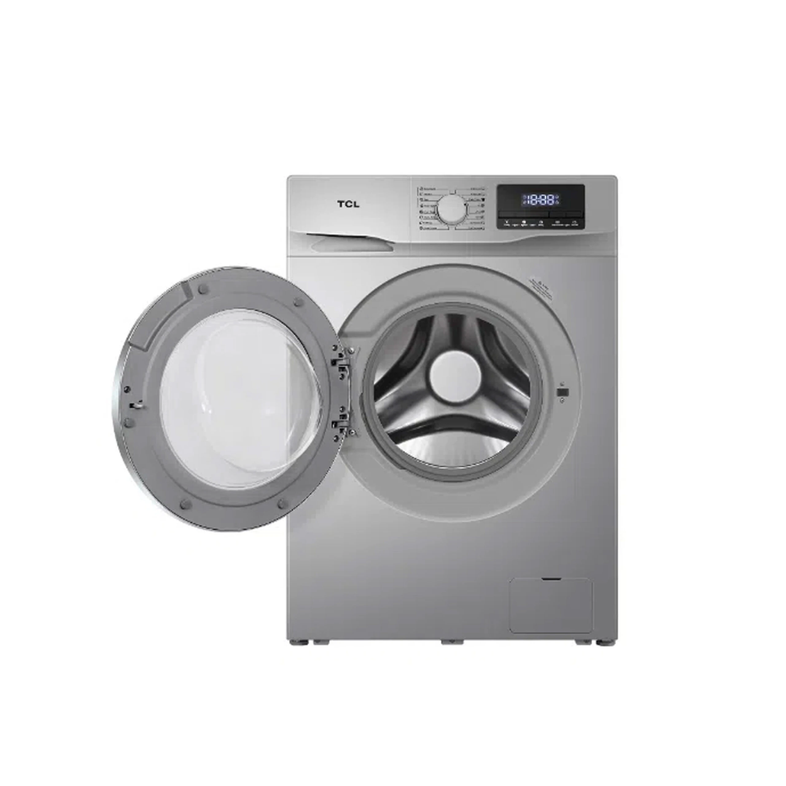 Machine à laver TCL 8kg inverter front load gris P608FLG
