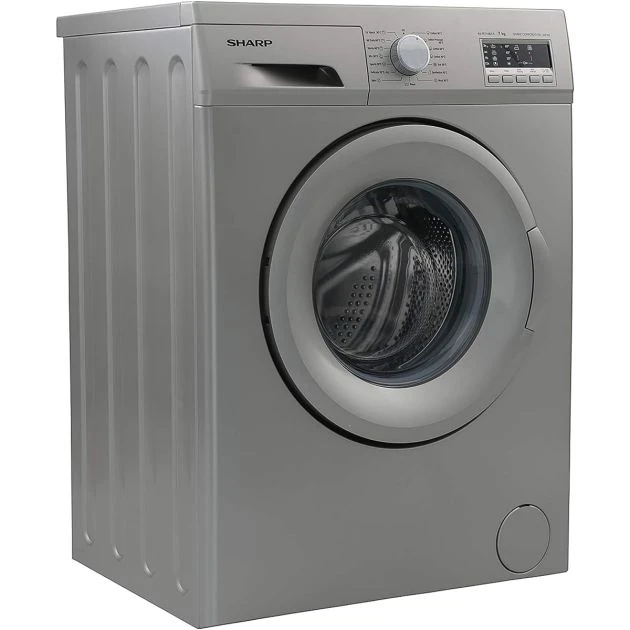 Machine à laver Sharp 8kg front load gris ESFE810DZLS