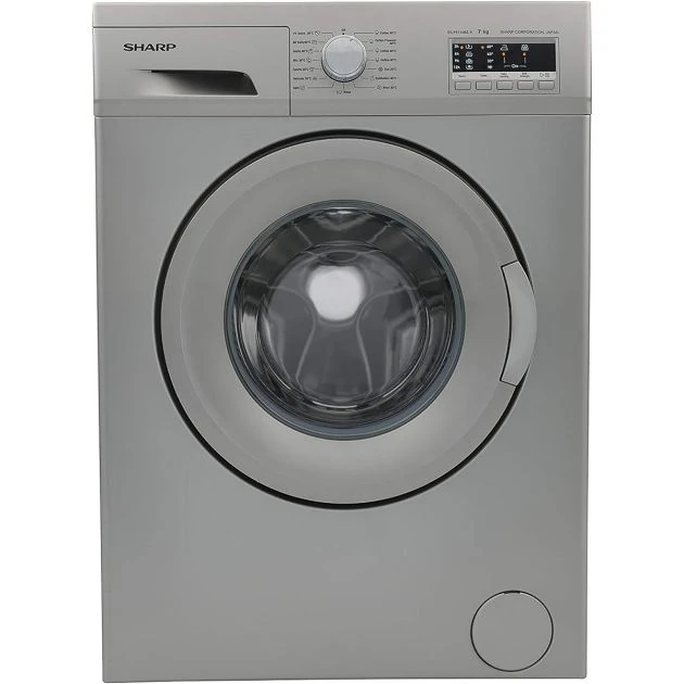Machine à laver Sharp 8kg front load gris ESFE810DZLS