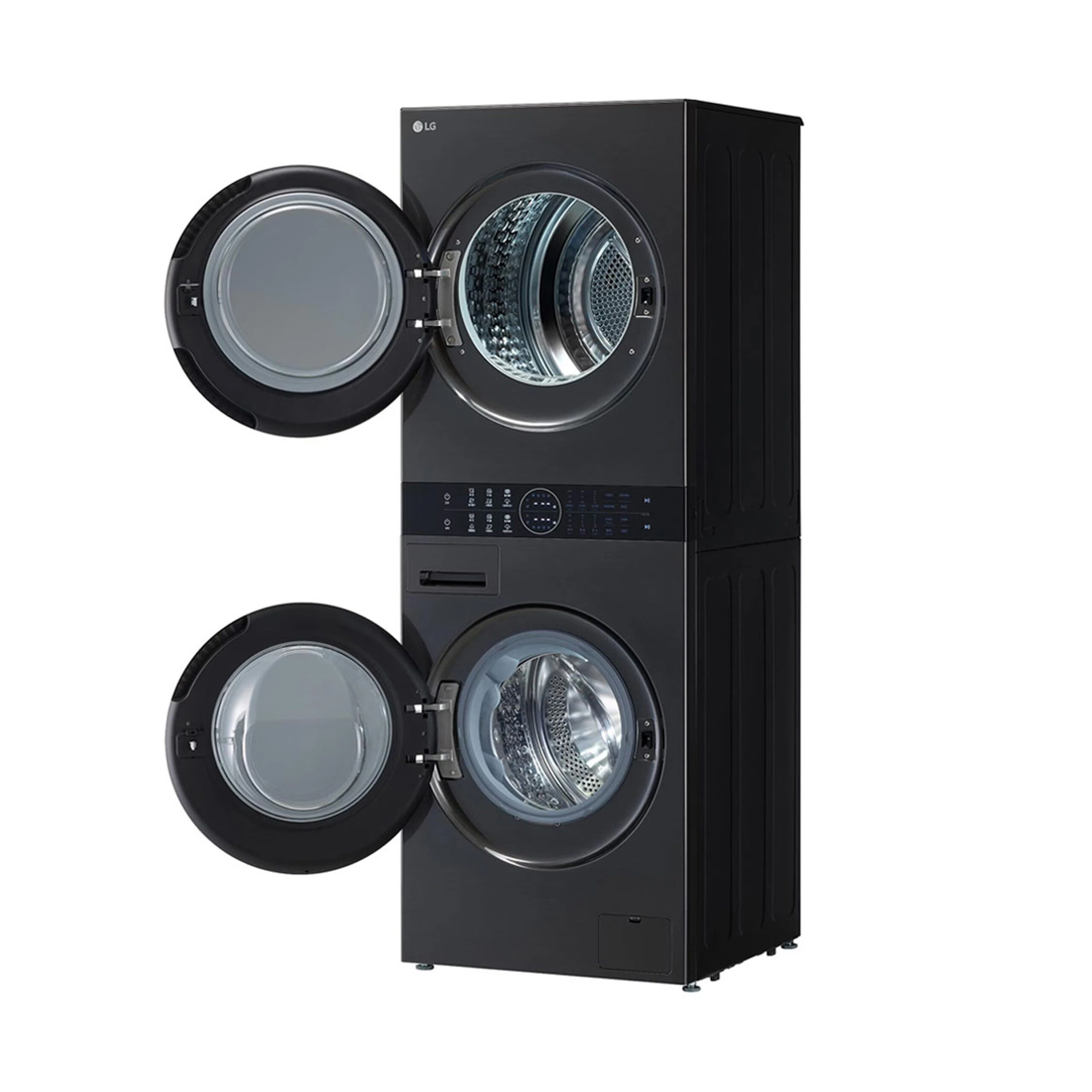 Machine à laver LG 13KG/10KG séchage front load gris WT1310YJ