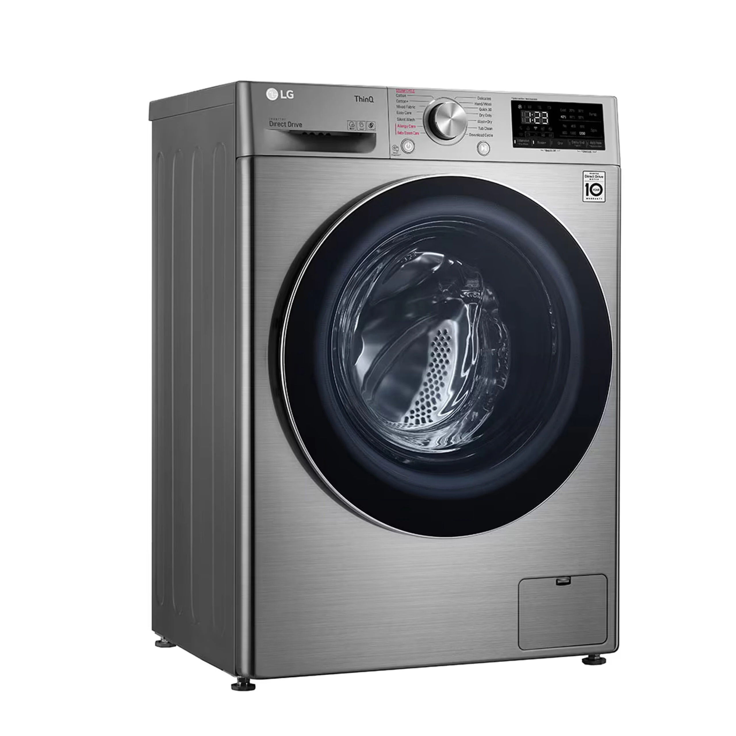 Machine à laver LG 9KG/6KG séchage gris F4V5VGP2T