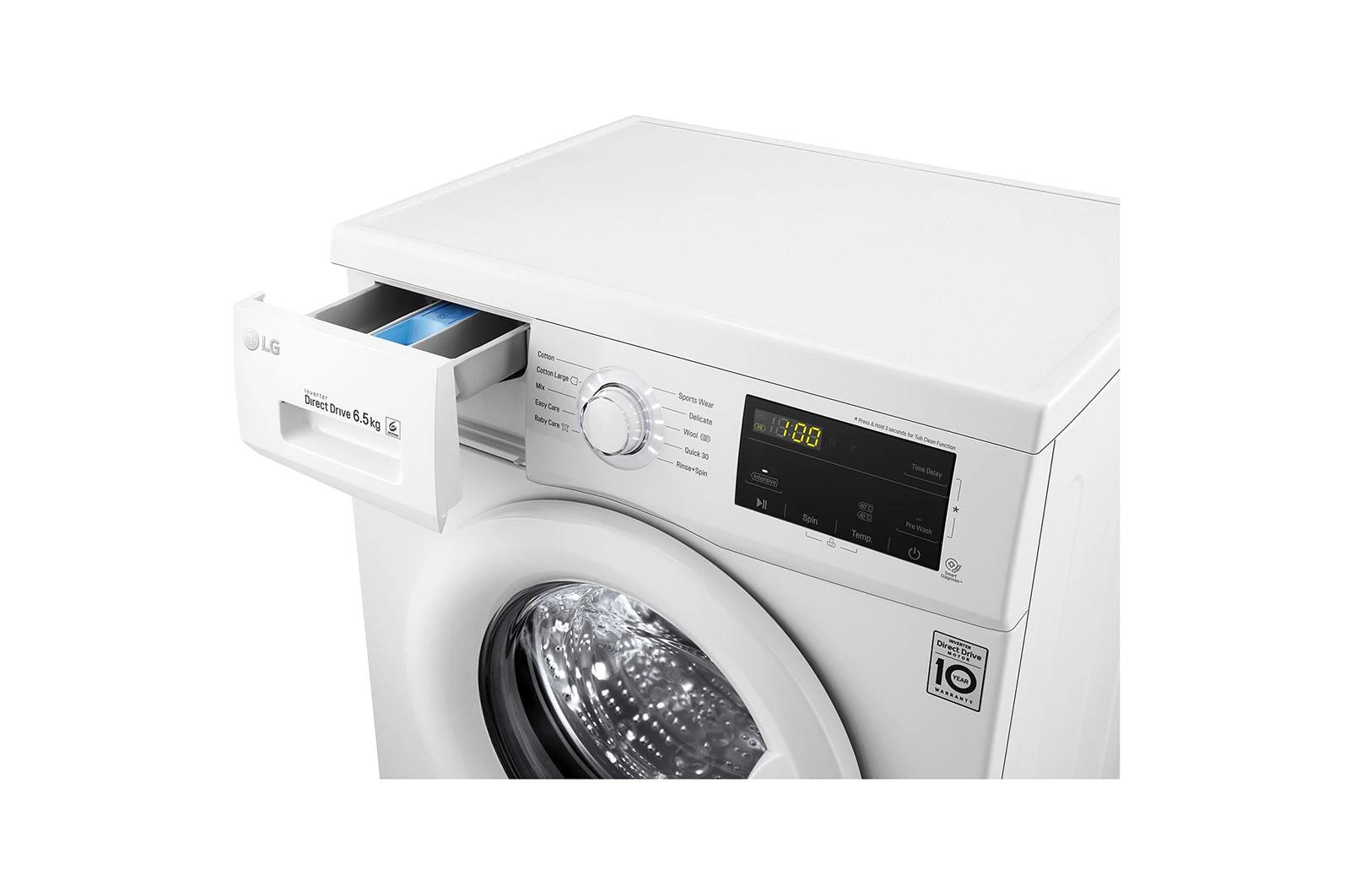 Machine à laver LG 6kg blanc FH2J3WDNPO