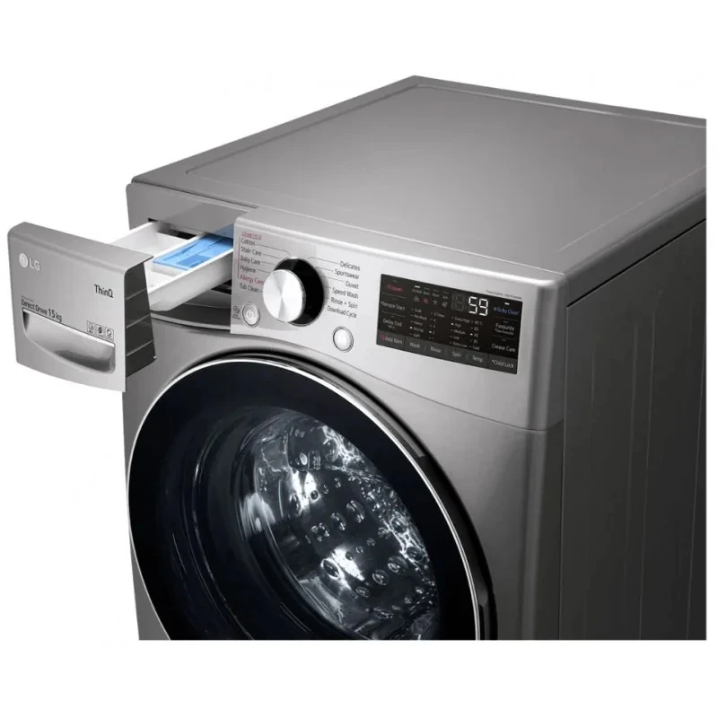 Machine à laver LG 15kg gris FOL9DYP2S/FOZ6DYP24