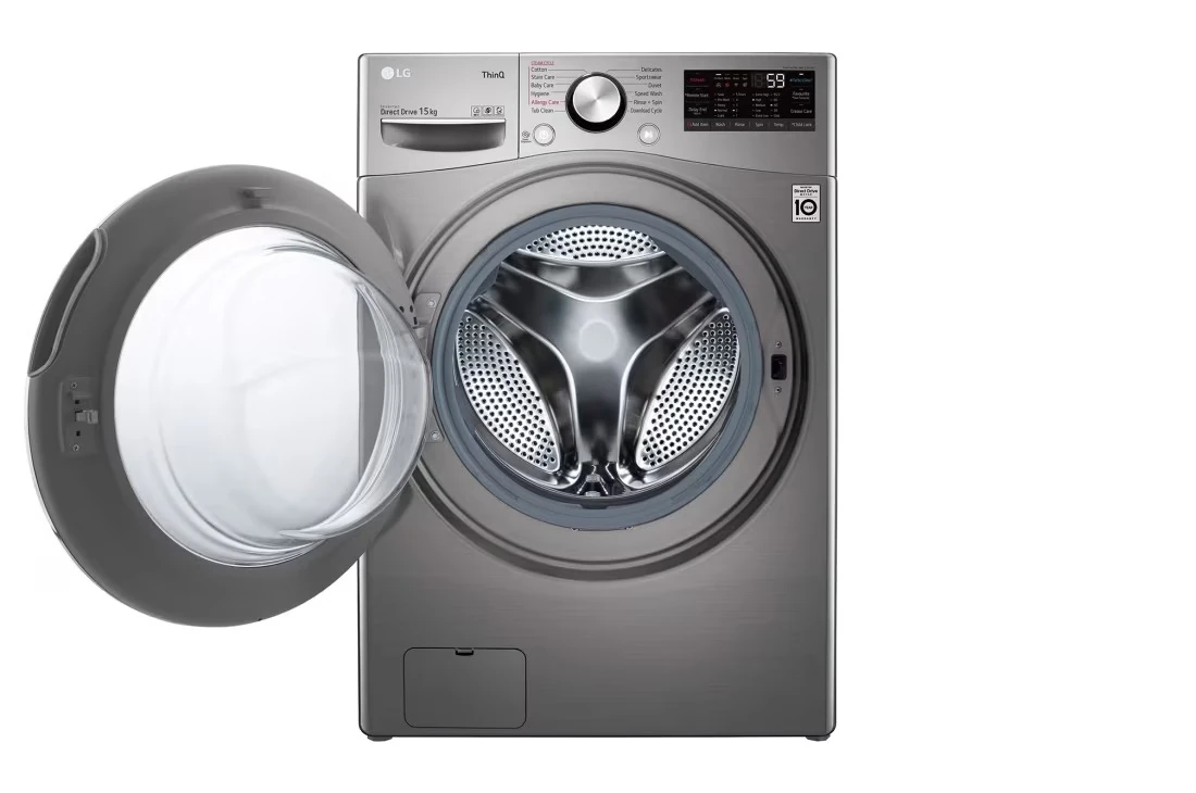 Machine à laver LG 15kg gris FOL9DYP2S/FOZ6DYP24