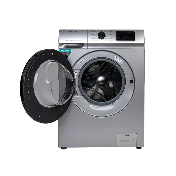 Machine à laver Hisense 6kg front load gris WFVB6010MT/WF1I6022BK