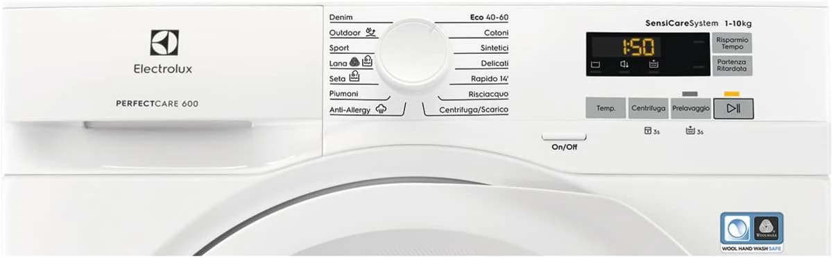 Machine à laver electrolux 10kg blanc EW6F512U