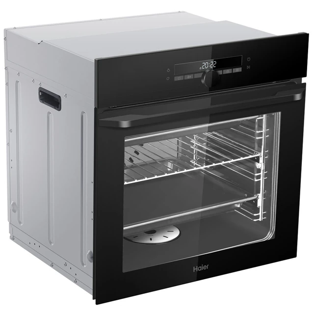 Four encastrable Haier 60X60 noir gris HOQF6CASGB