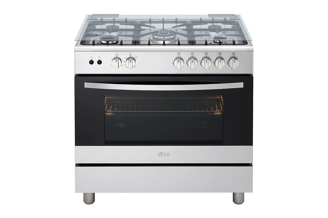Cuisinière LG 5feux 90X60 gris FA415RMA