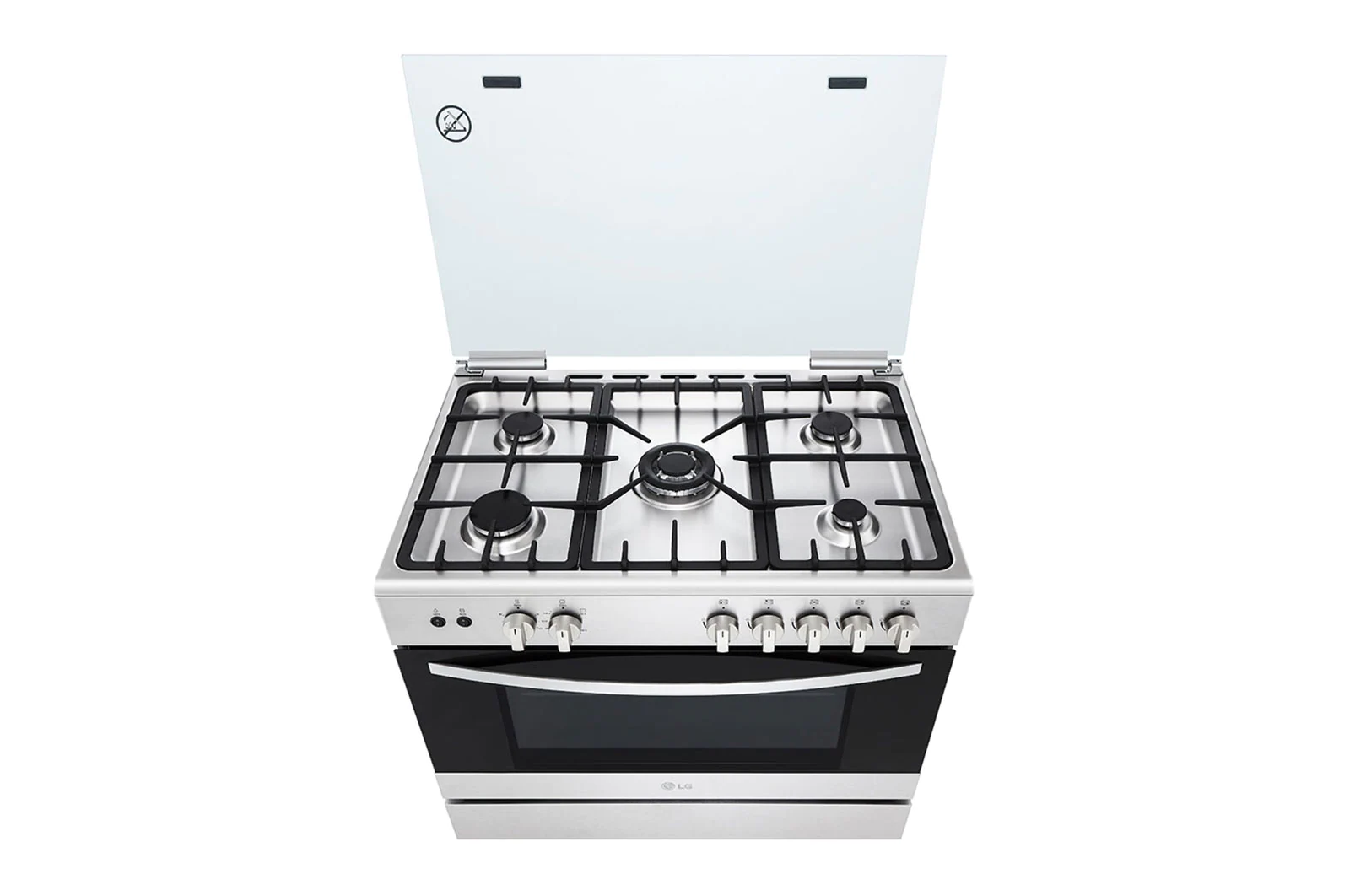 Cuisinière LG 5feux 90X60 gris FA415RMA