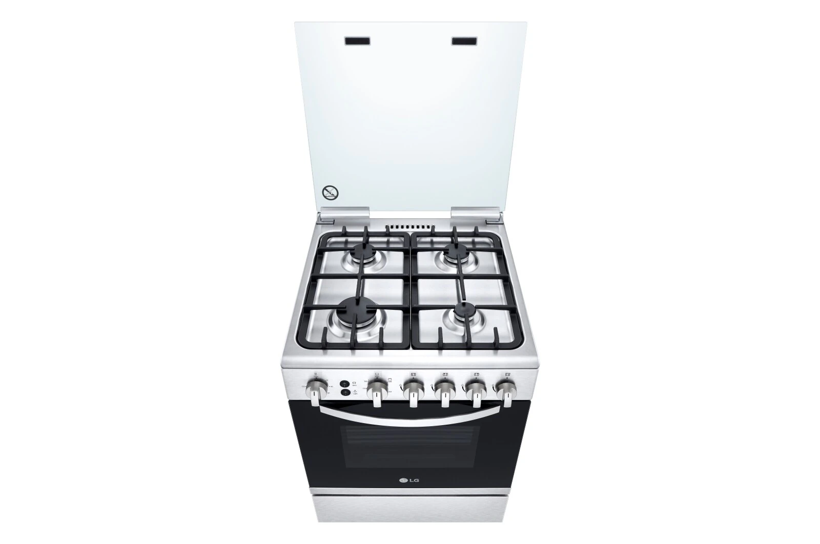 Cuisinière LG 4feux 60X60 gris FA211RMA