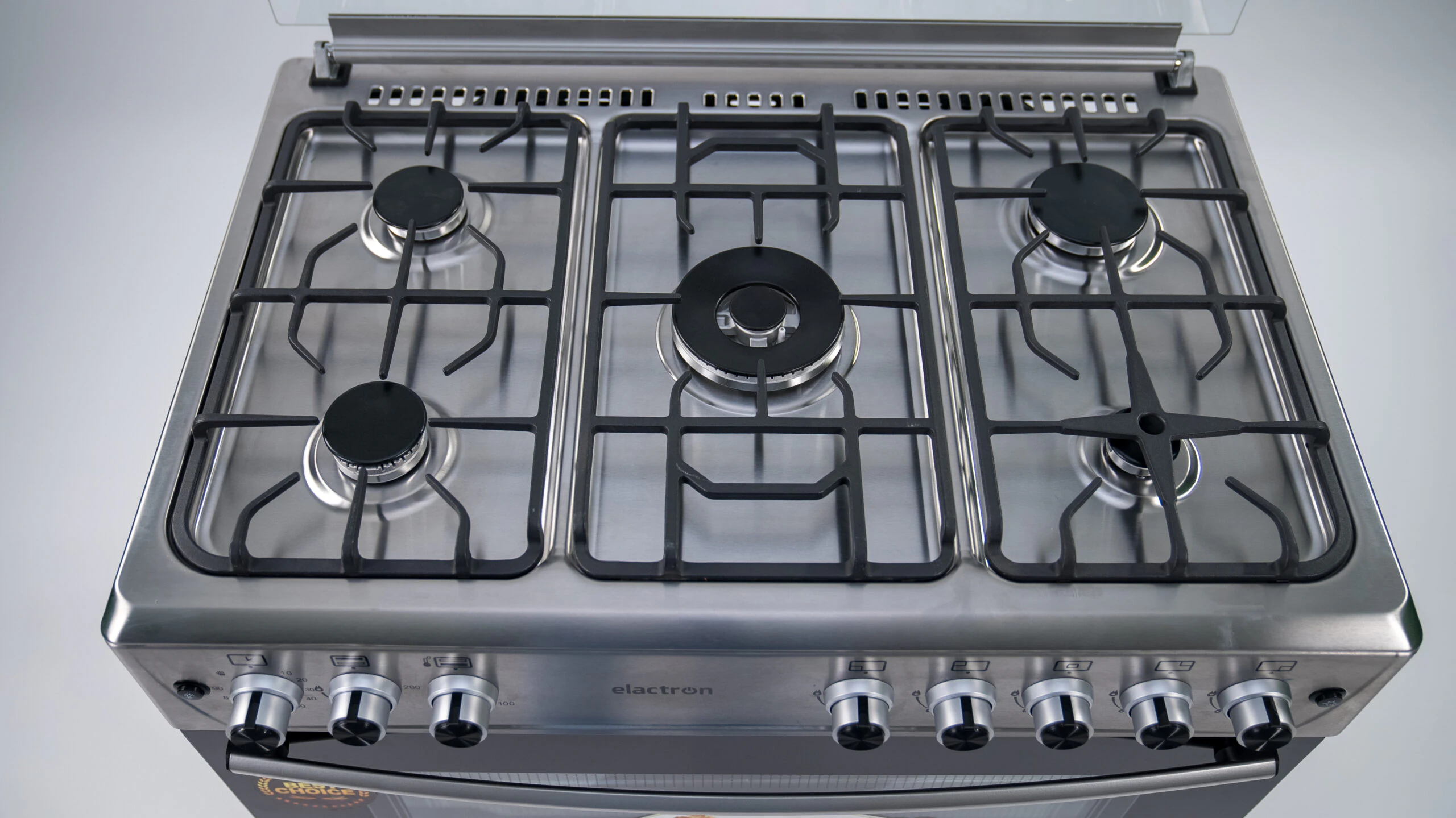 Cuisinière Elactron 5feux 90X60 inox EL6090