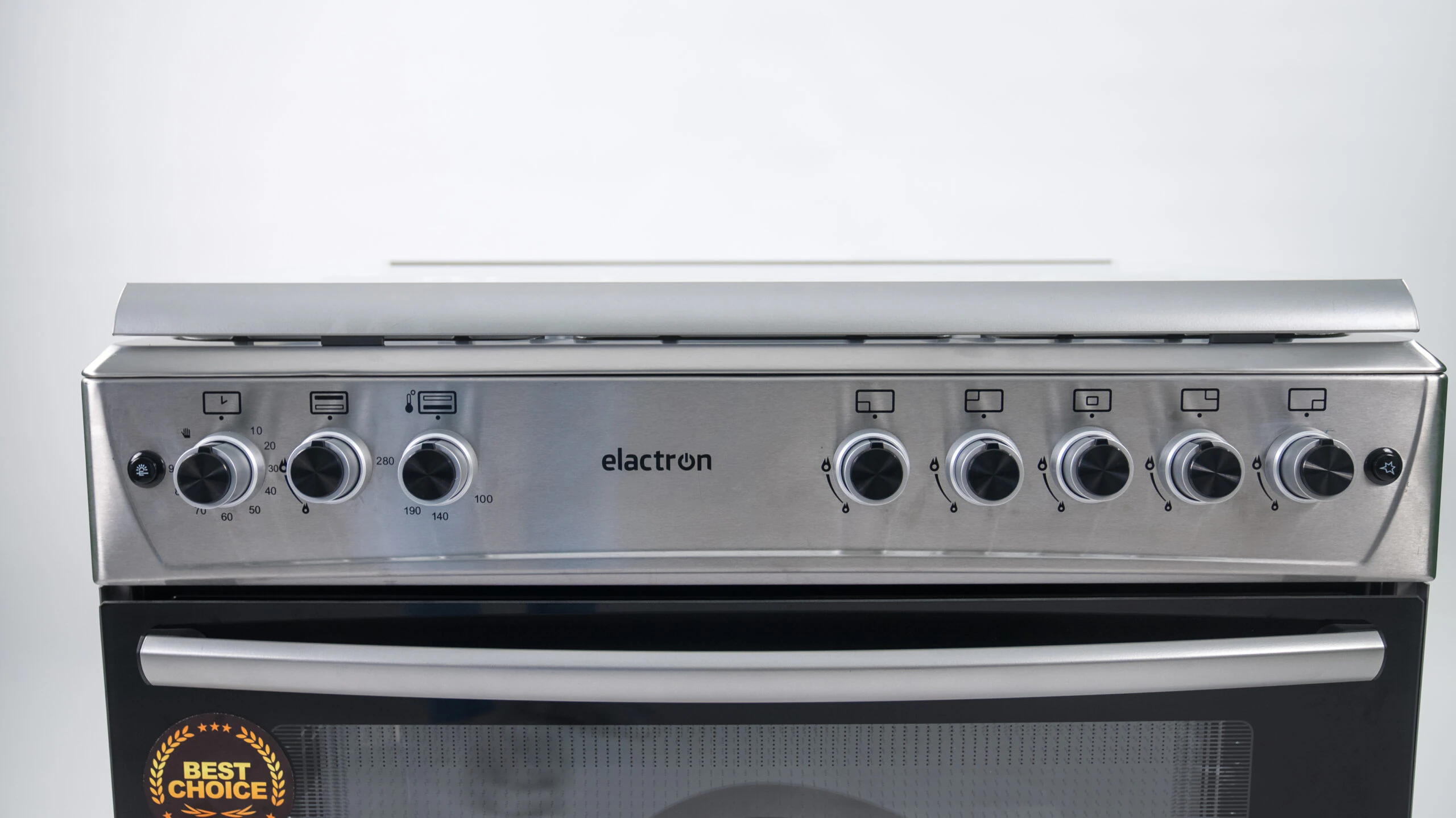 Cuisinière Elactron 5feux 90X60 inox EL6090