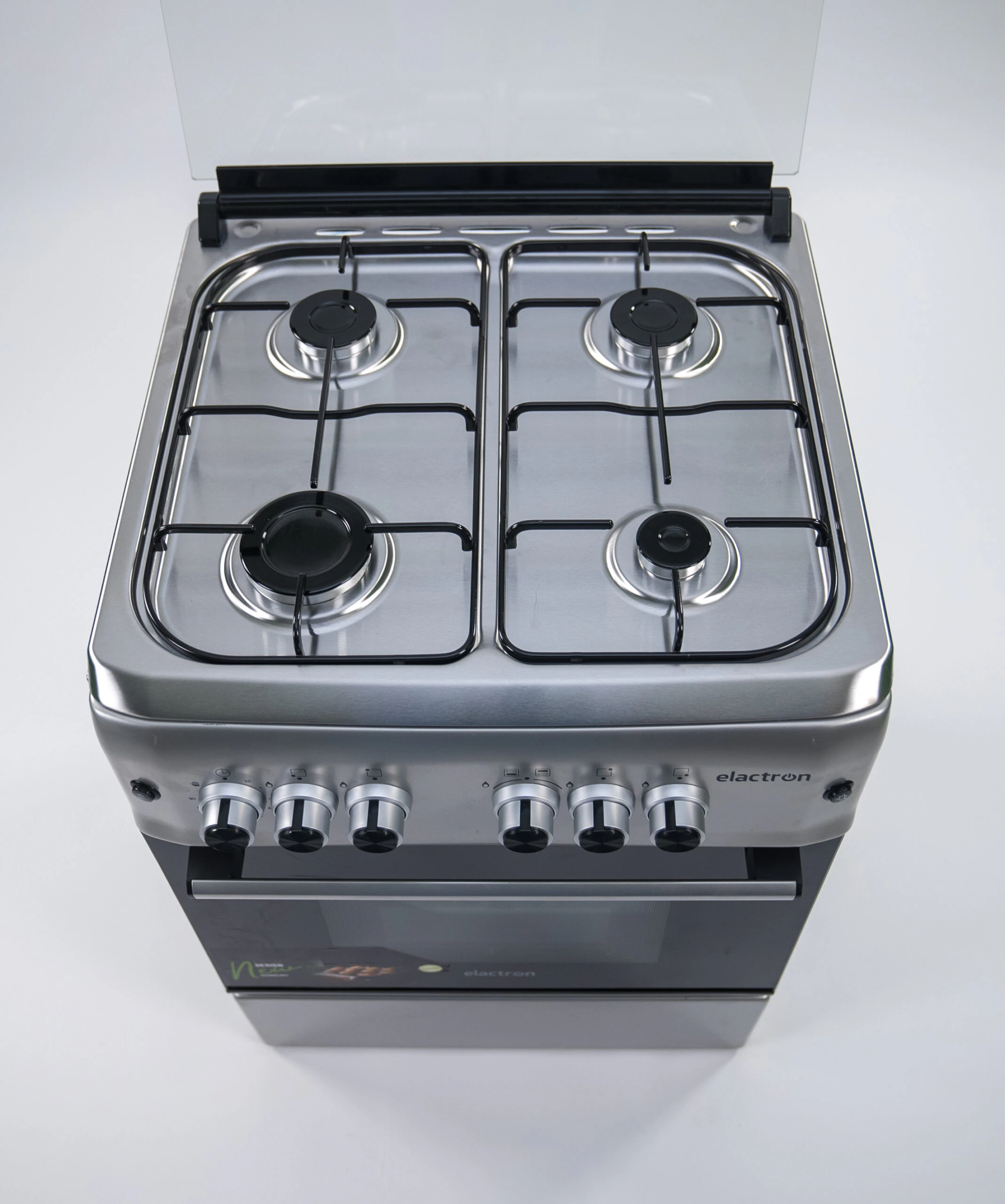 Cuisinière Elactron 4feux 60X60 gris EL5757