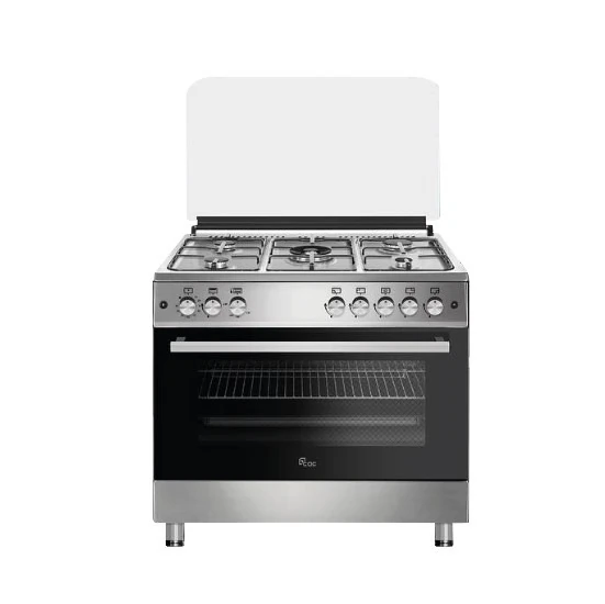 Cuisinière CAC 5feux 90X60 inox full option CAC90G