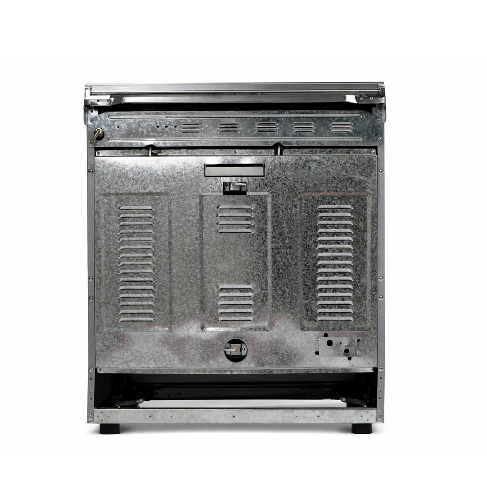 Cuisinière Astech 6feux 80X60 à gaz avec four à gaz inox CIS86MS