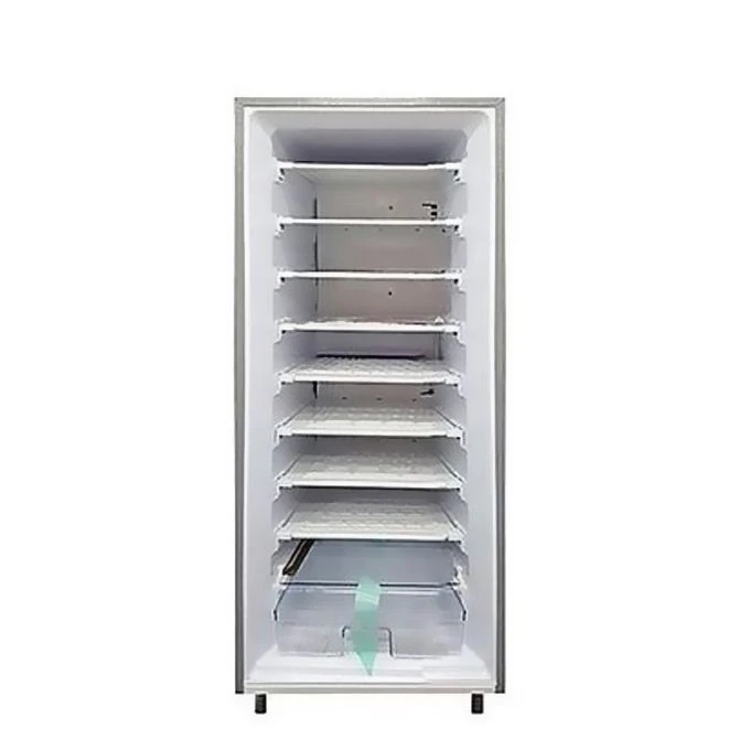 Congélateur Sharp vertical 8tiroirs plaq alu gris 195