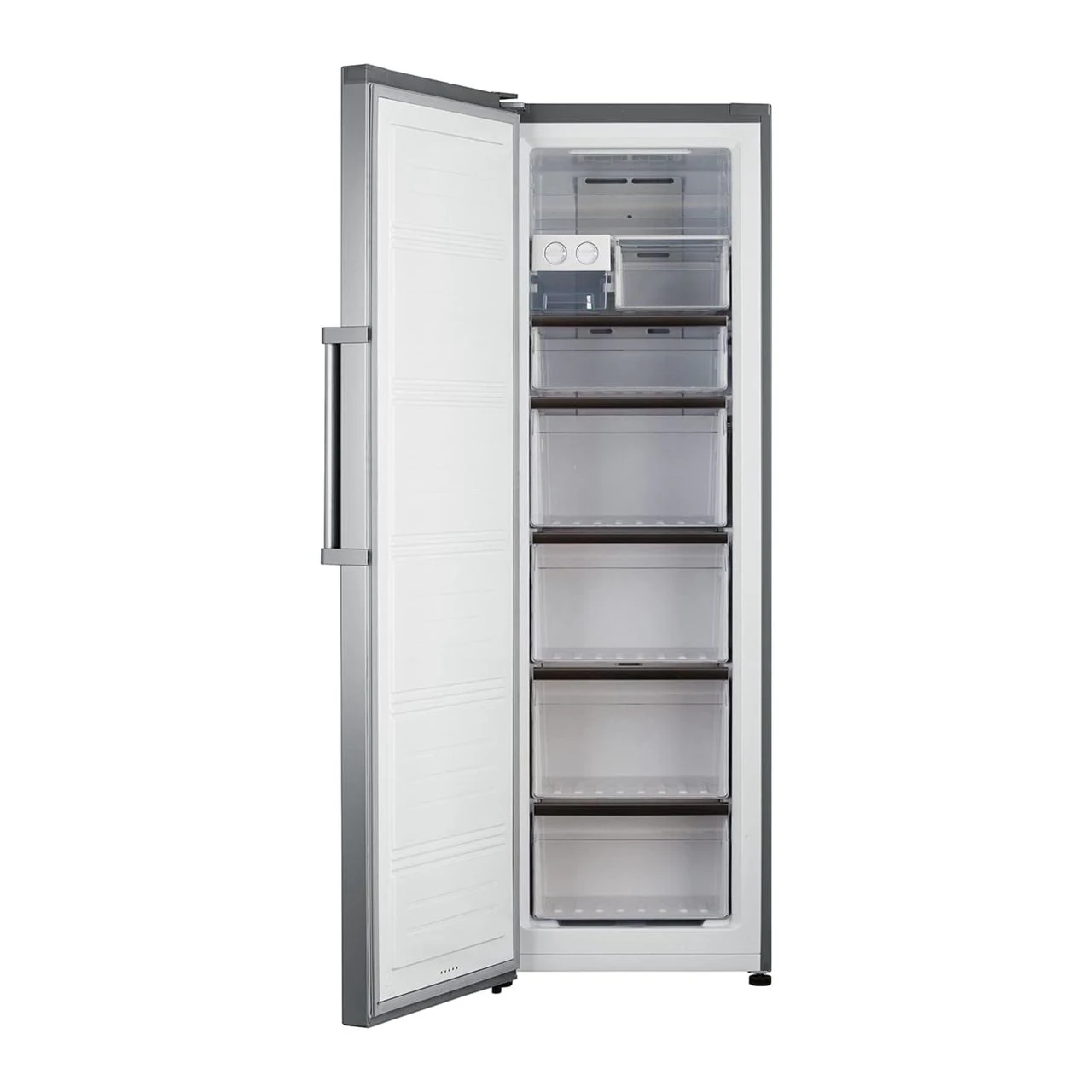 Congélateur Hisense vertical 7tiroirs No Frost gris RS34WC