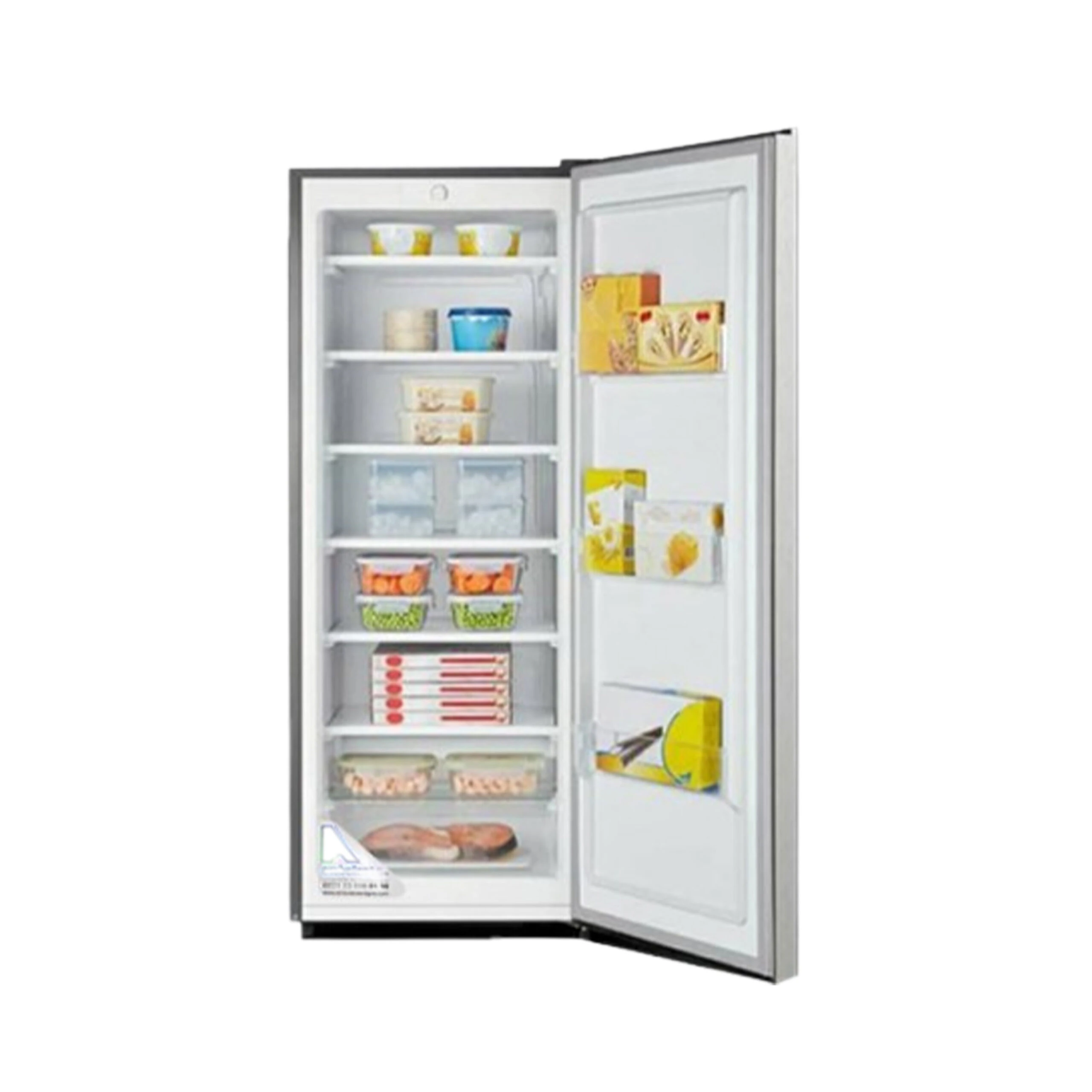 Congélateur Hisense vertical 7tiroirs gris RS32DC