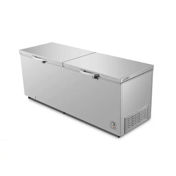 Congélateur Hisense horizontal 2portes 900litres gris FC94DD4HA
