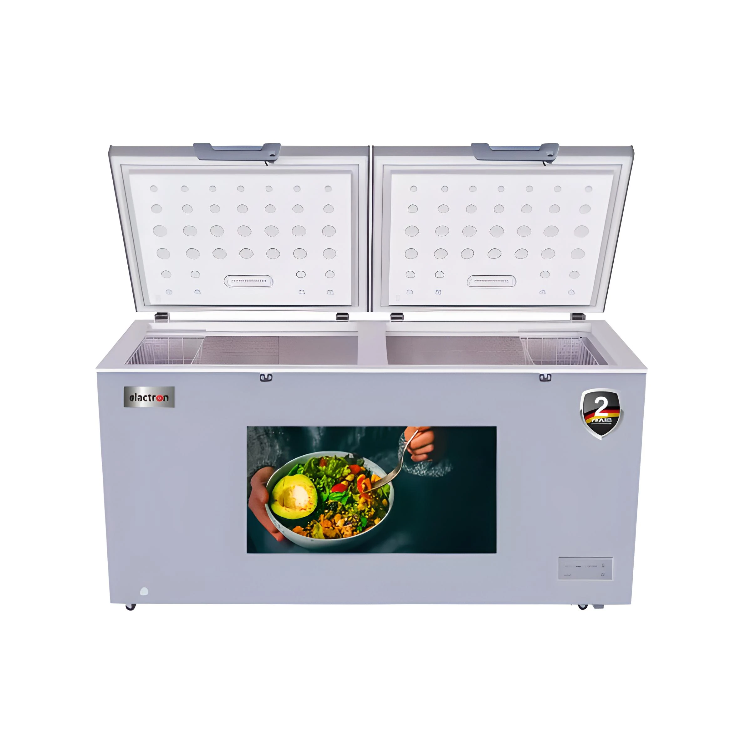Congélateur Elactron horizontal 750litres gris EL63CFS