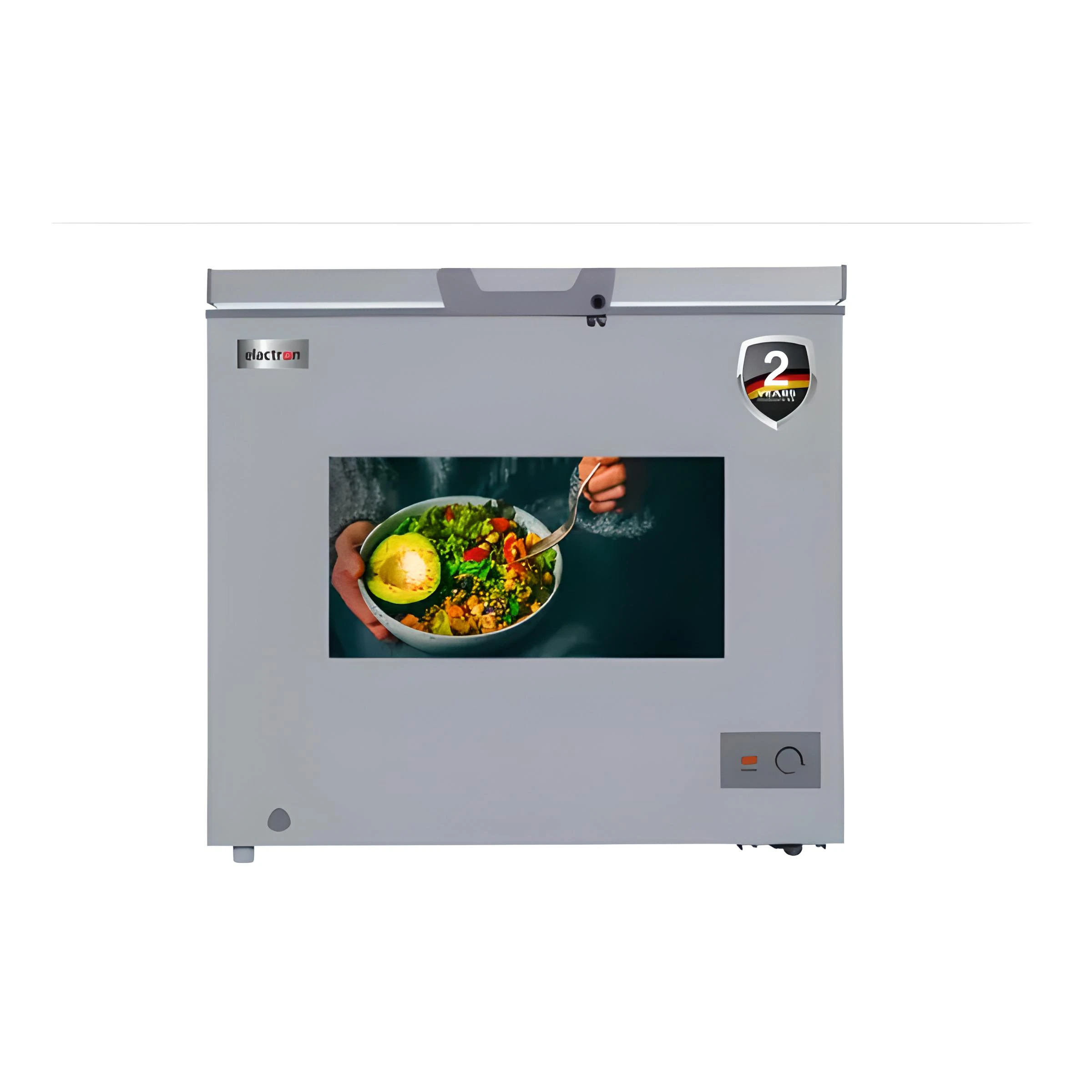 Congélateur Elactron horizontal 300litres gris EL149CFS