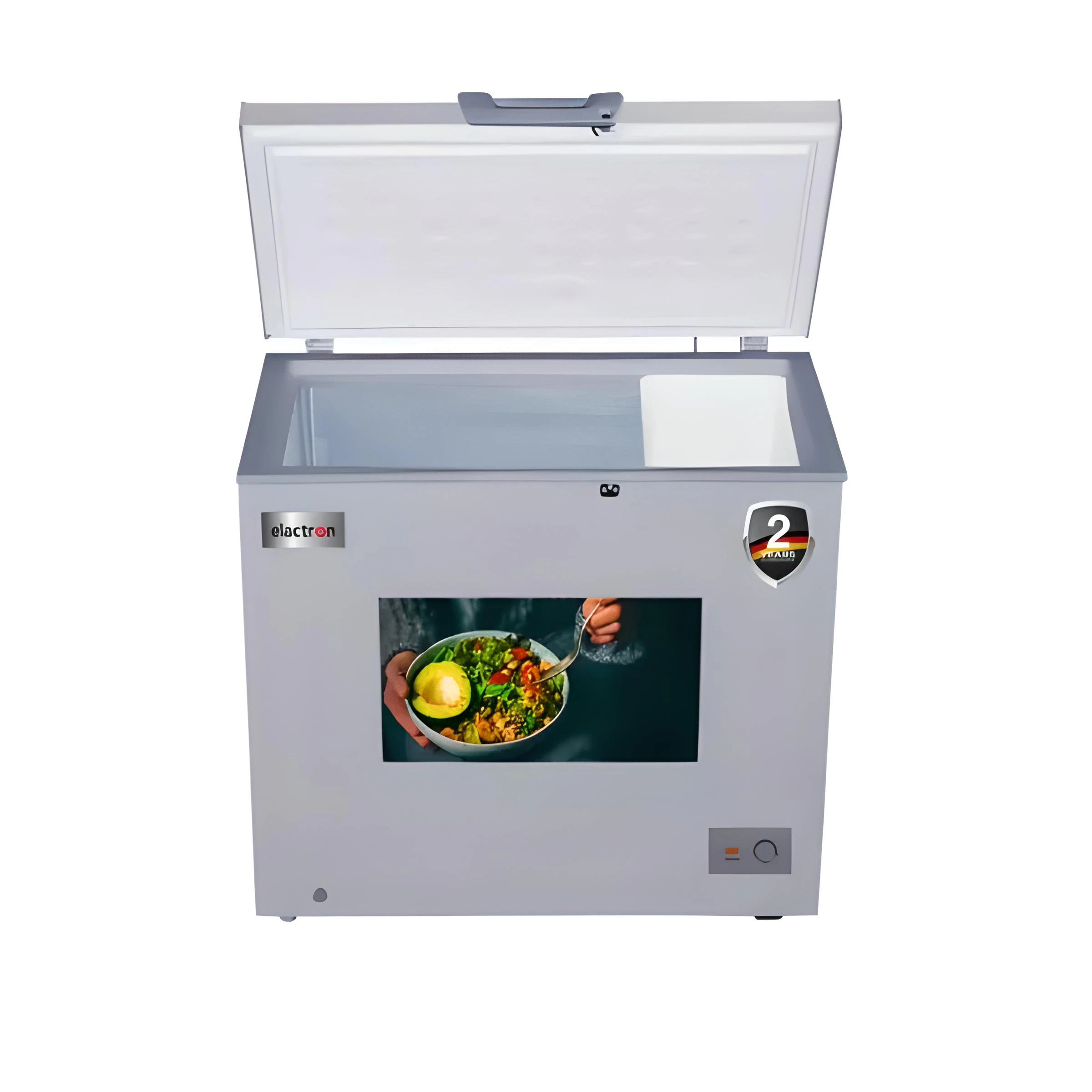 Congélateur Elactron horizontal 300litres gris EL149CFS