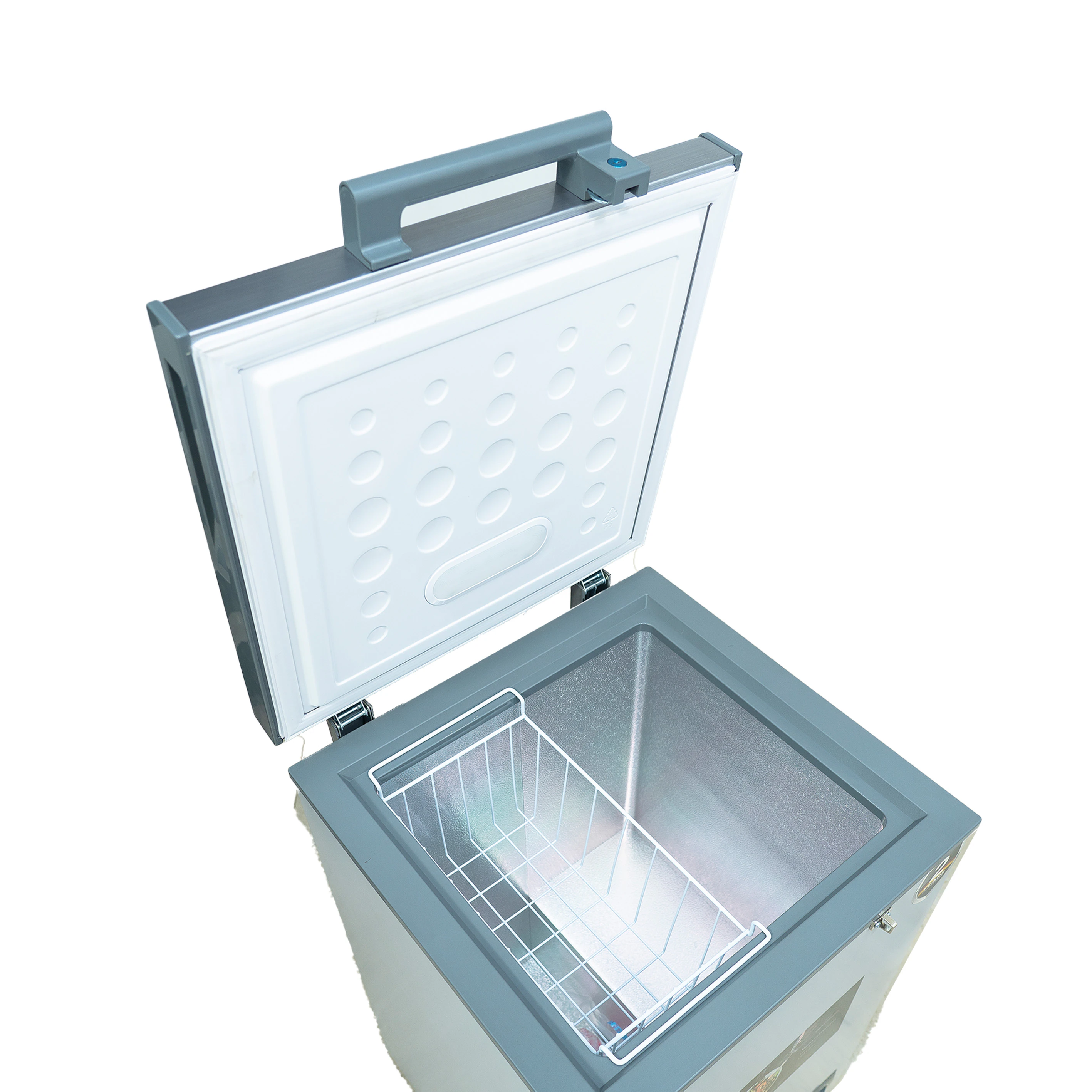 Congélateur Elactron horizontal 200litres gris EL193BD1140