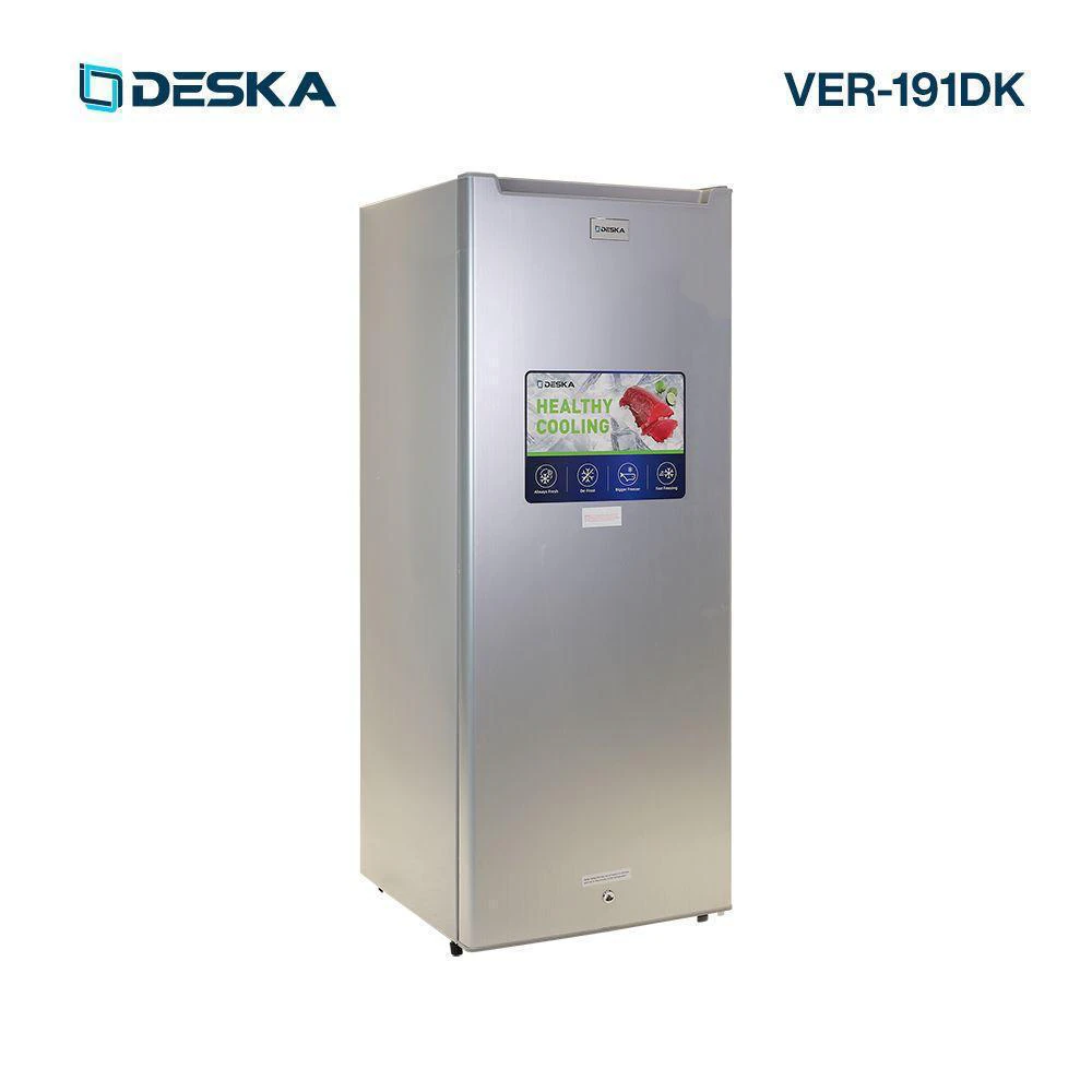 Congélateur Deska vertical 6tiroirs gris VER191DK