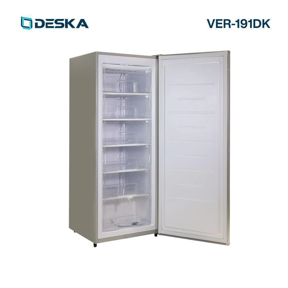 Congélateur Deska vertical 6tiroirs gris VER191DK