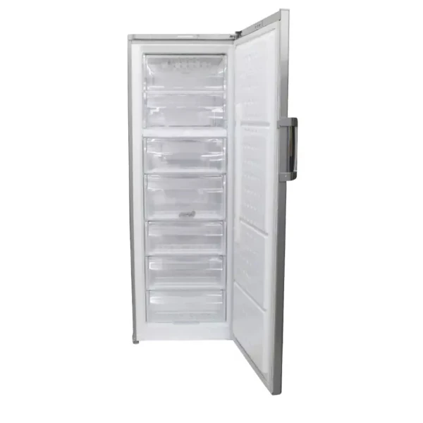 Congélateur Beko vertical 7tiroirs plaq alu gris FS130924S